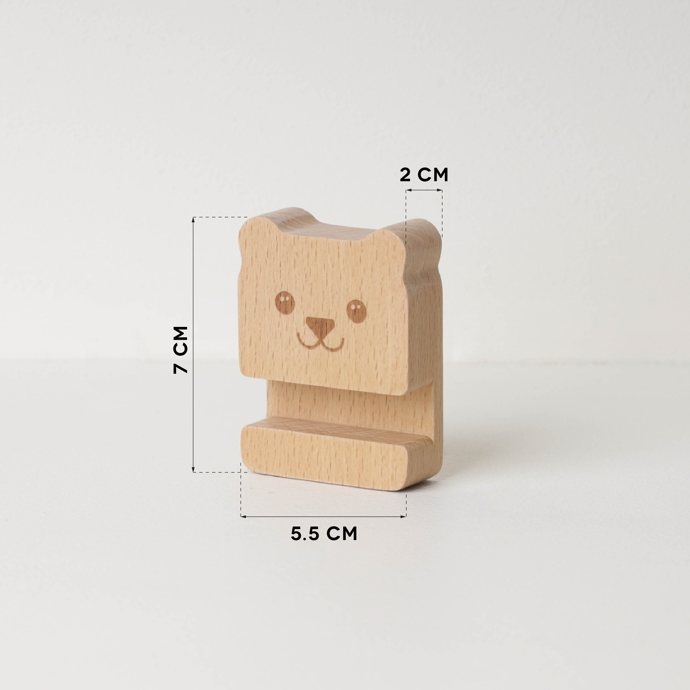 NIMALO PHONE STAND-BEAR