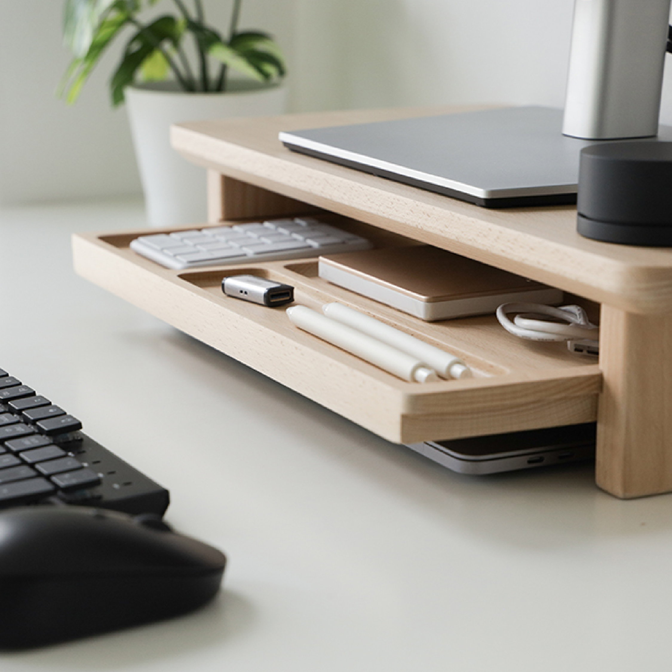 THOMAS-M Natural monitor stand