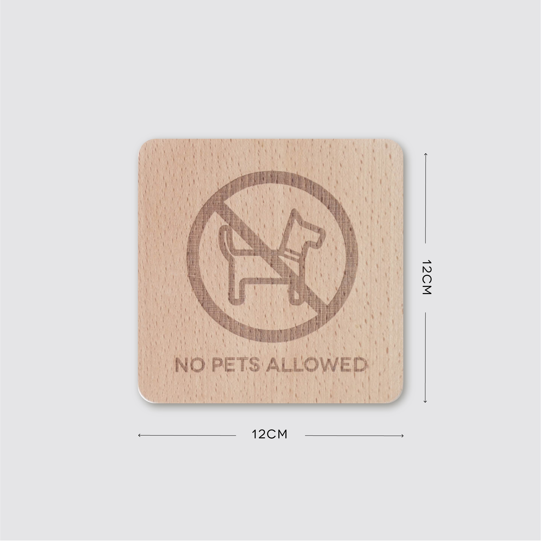 Signage-No Pet Allowed