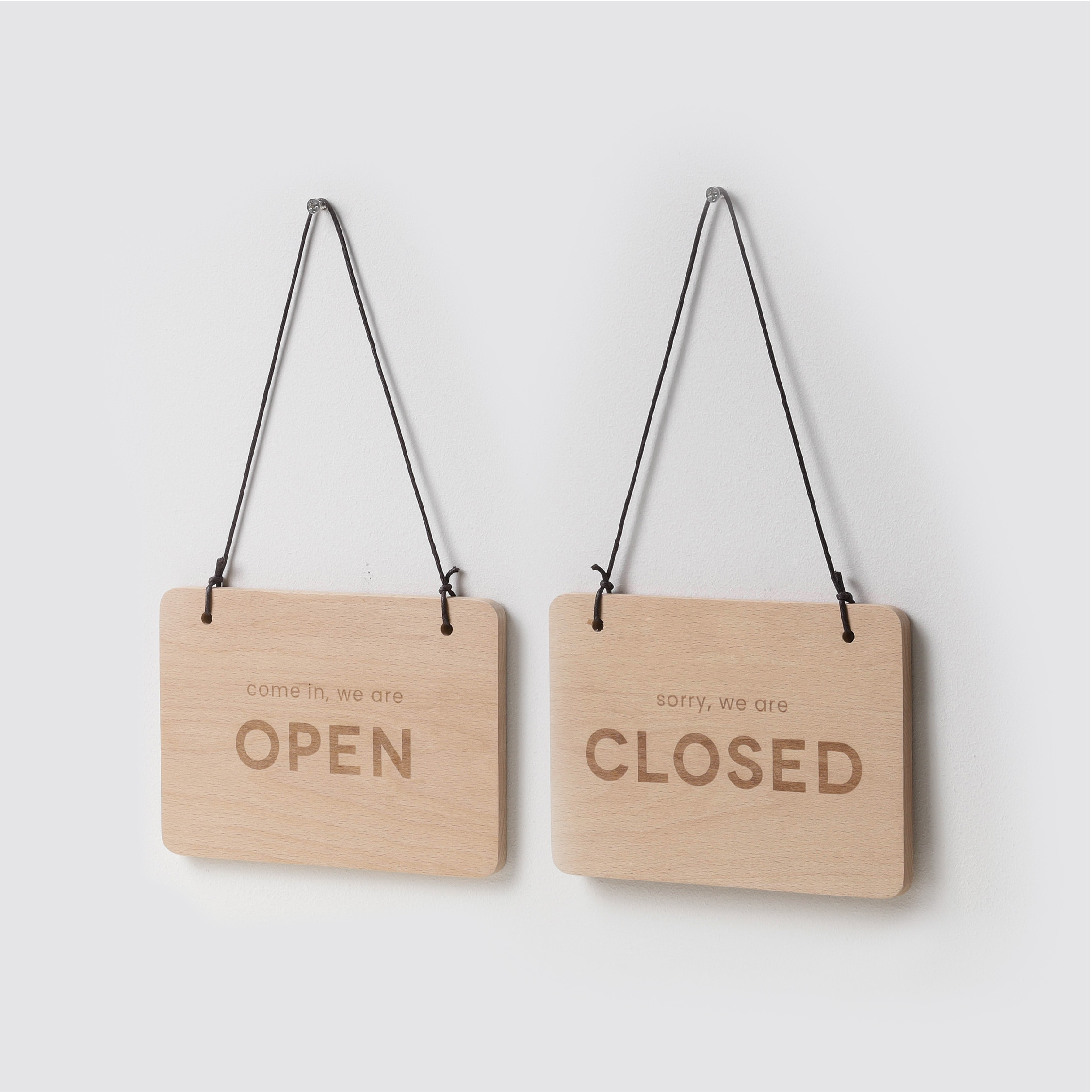 Signage-OPEN-CLOSE