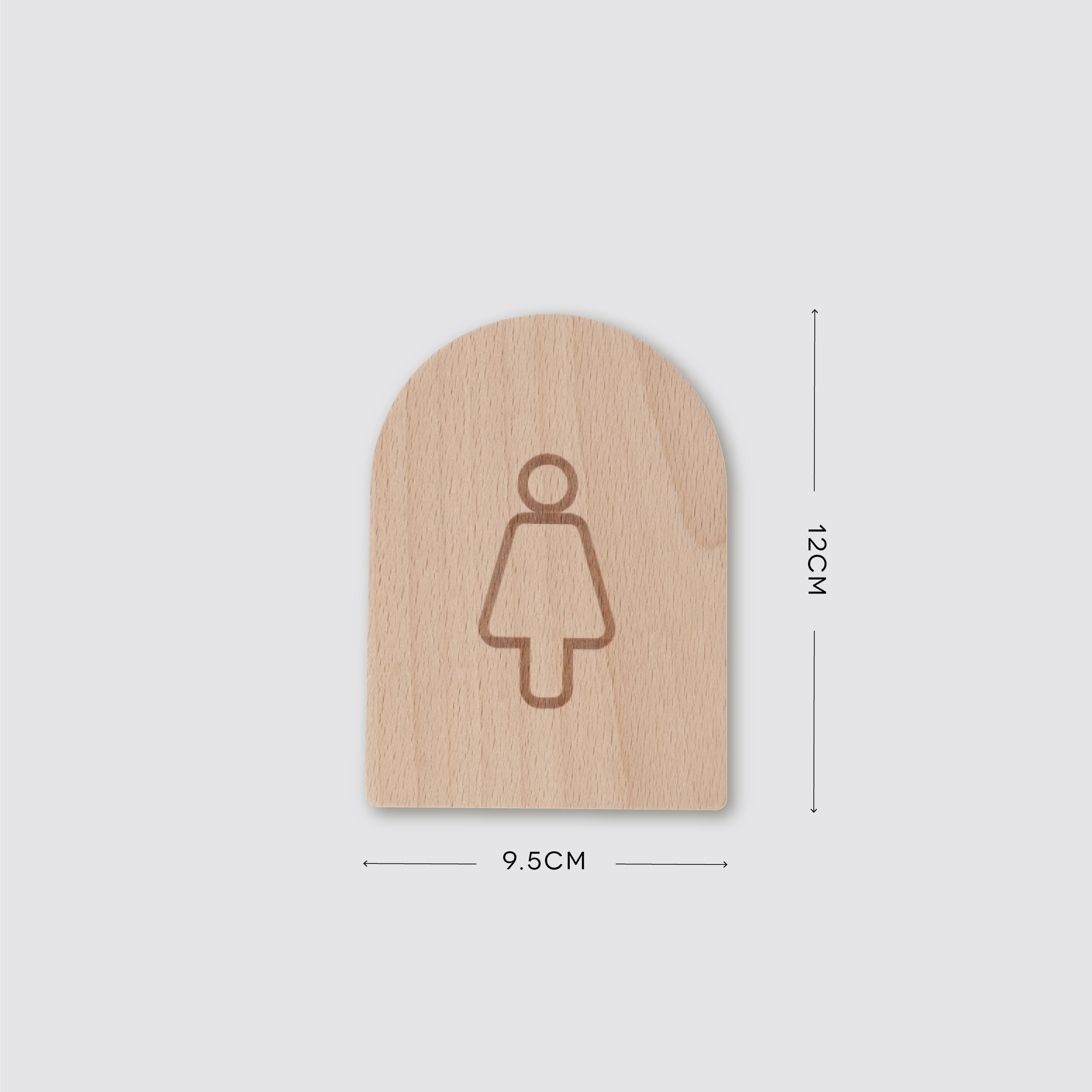 ARC-WOMAN Restroom Signage