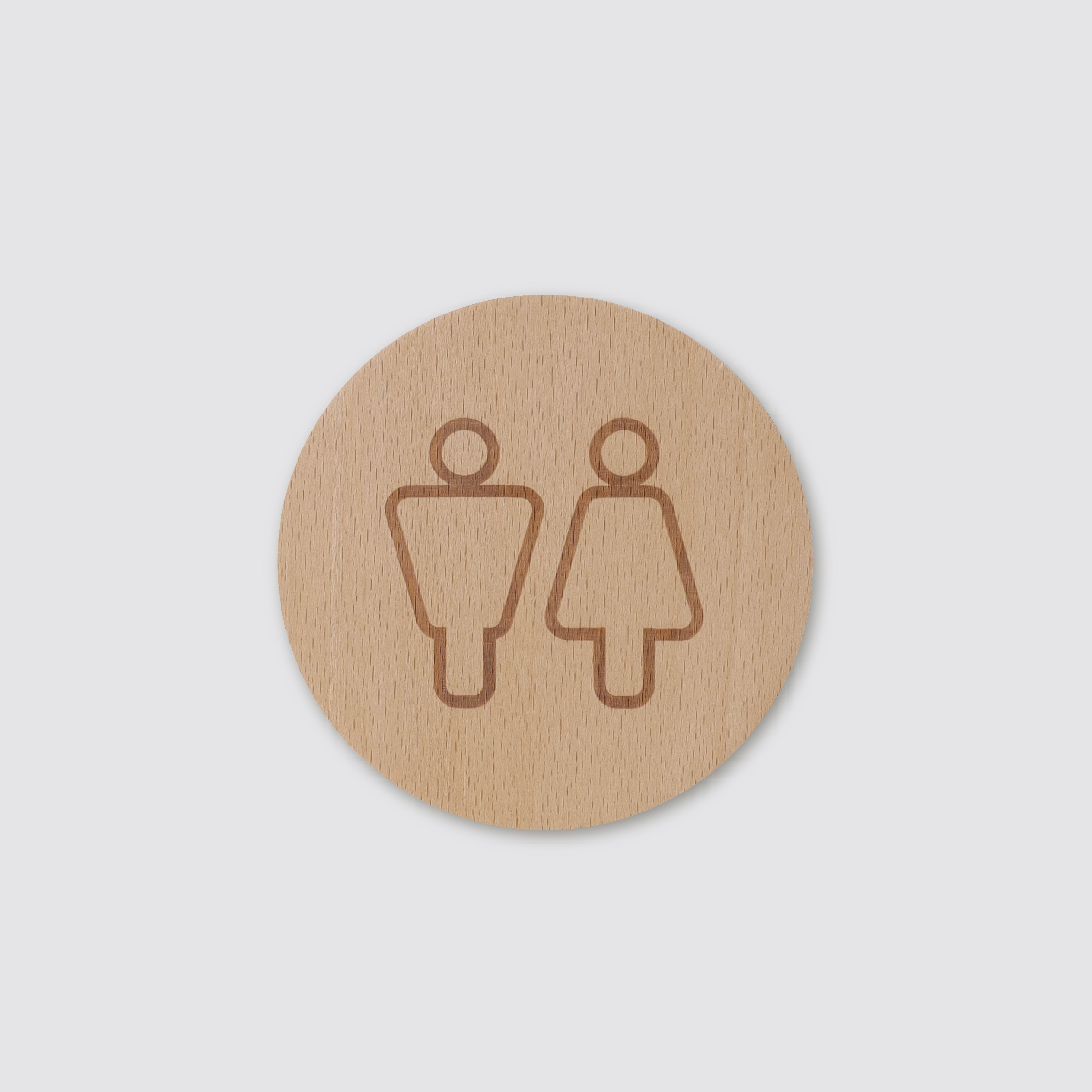Signage-Woman & Man Restroom