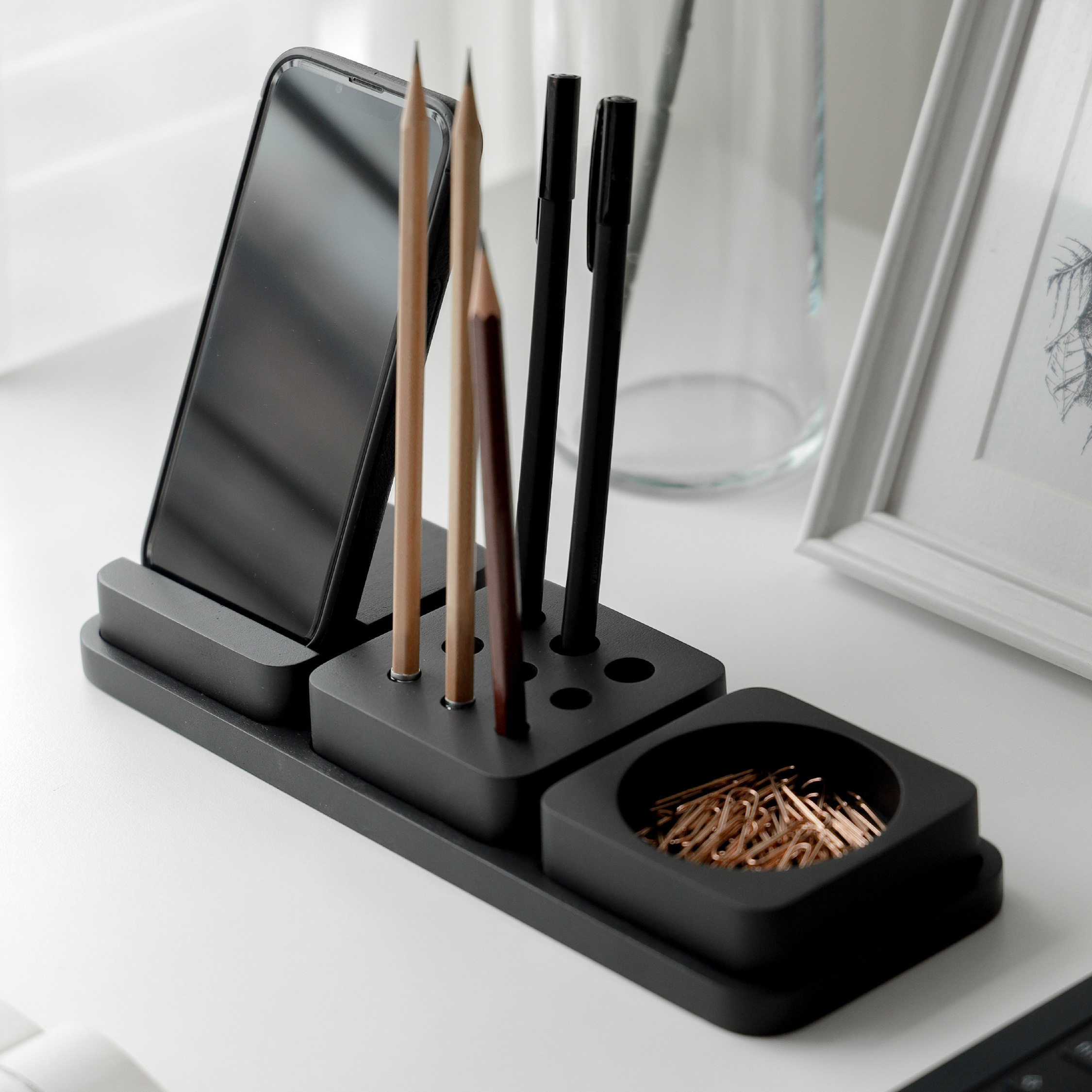 TOFU MINI-Black | Stationery set