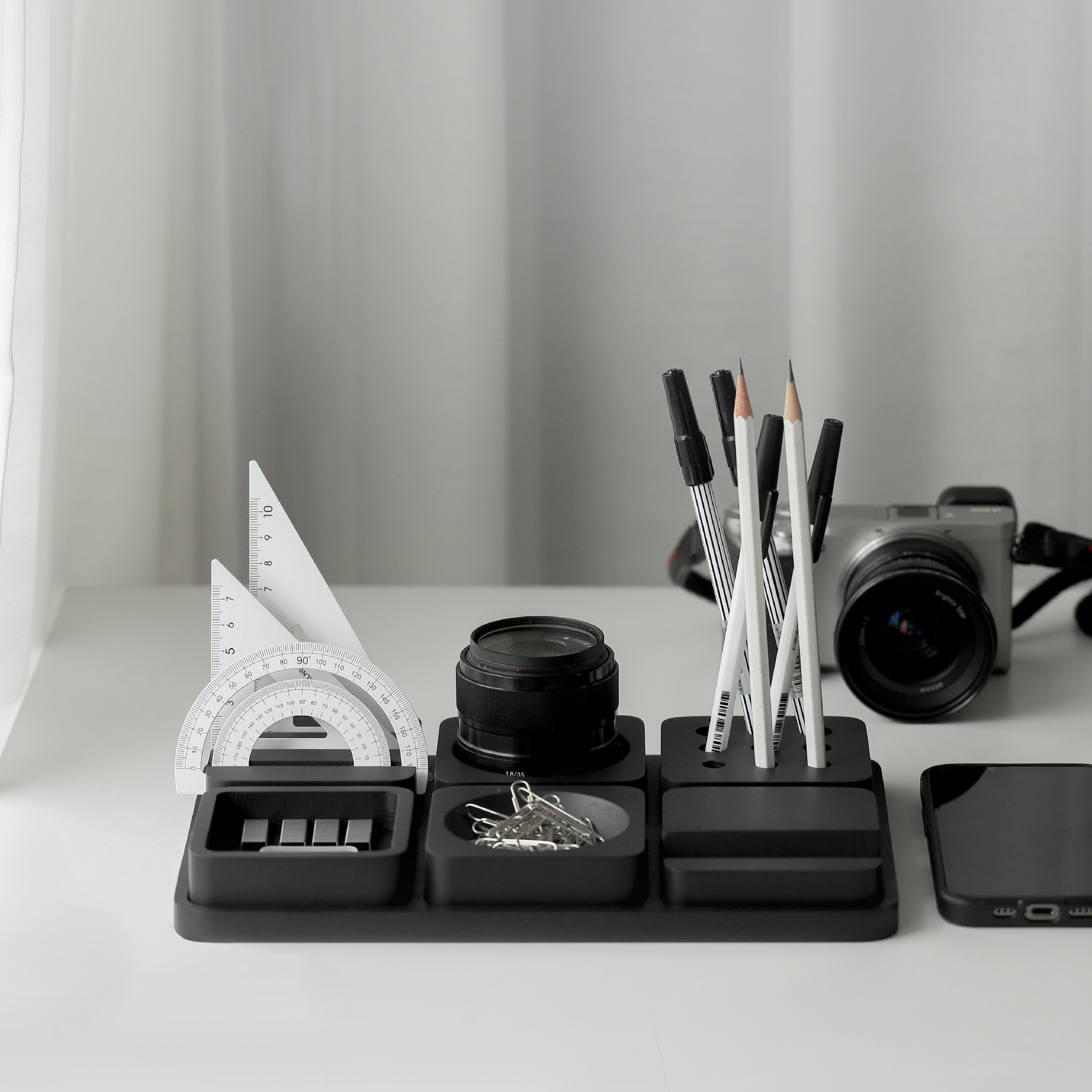TOFU-Black | Stationery set