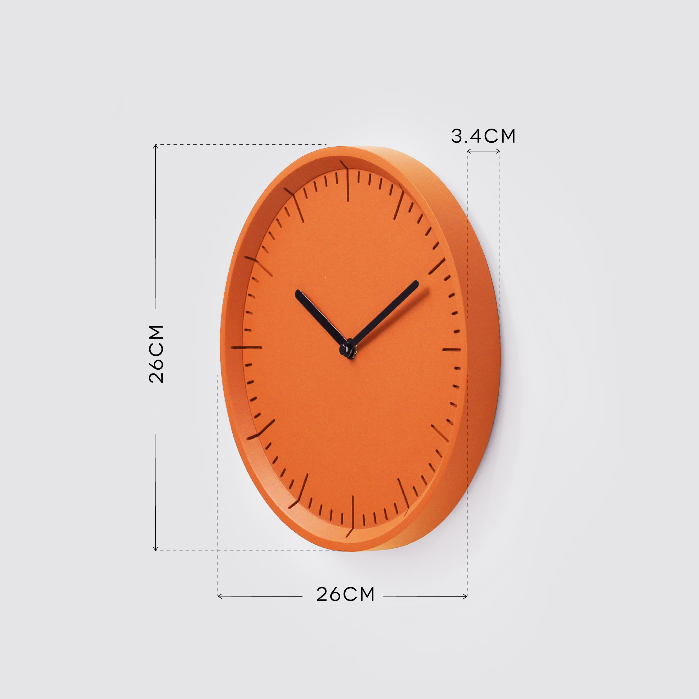METER 26 cm wall clock