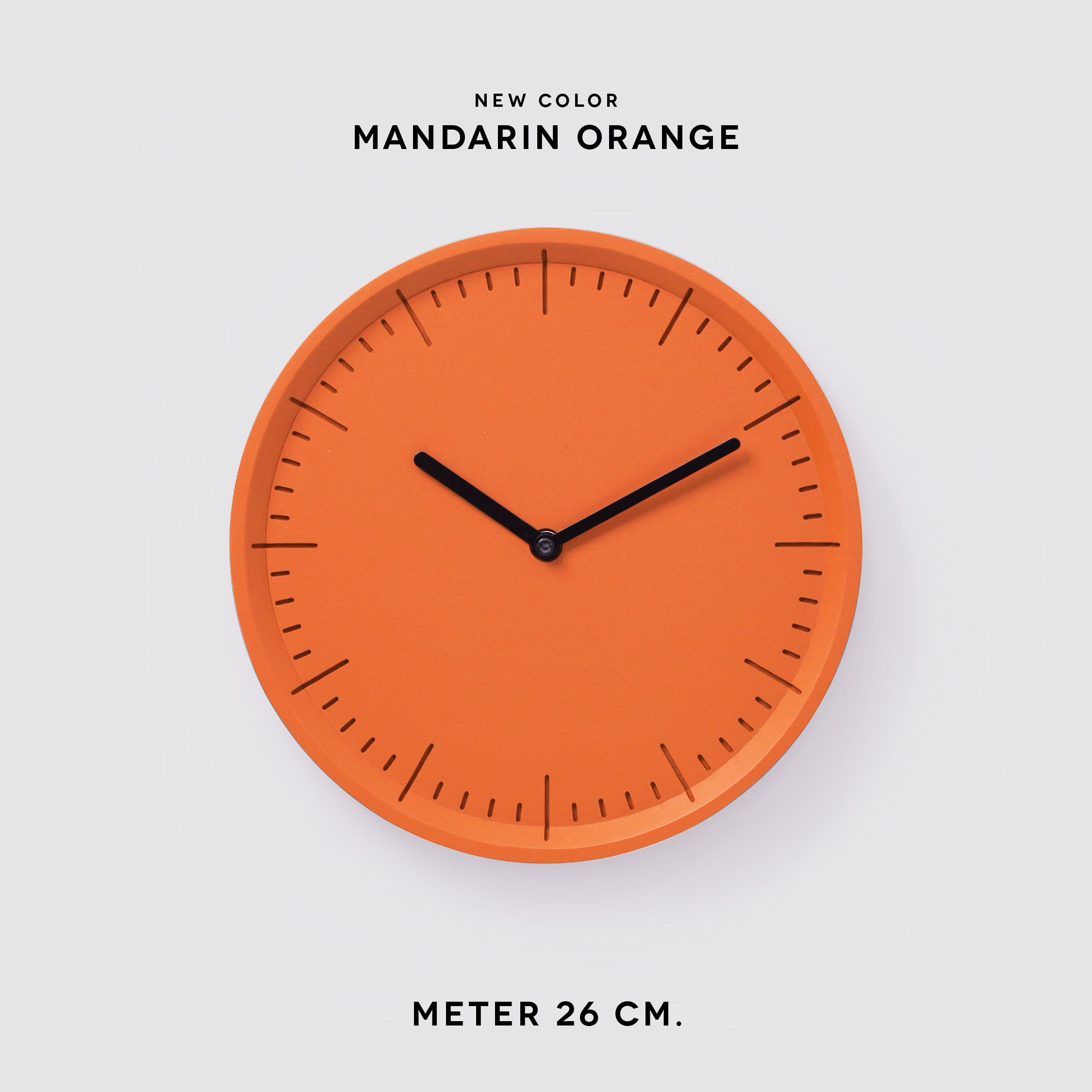 METER 26 cm wall clock