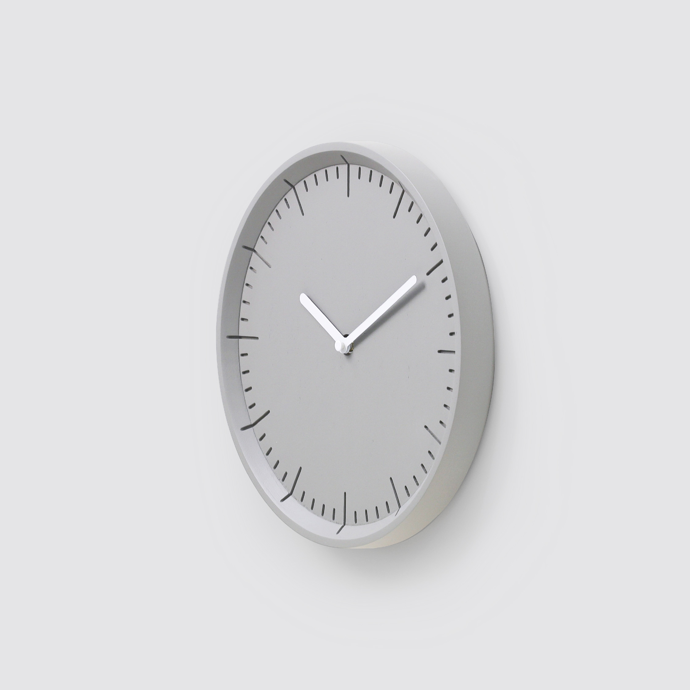 METER Natural B. | Black H. wall clock
