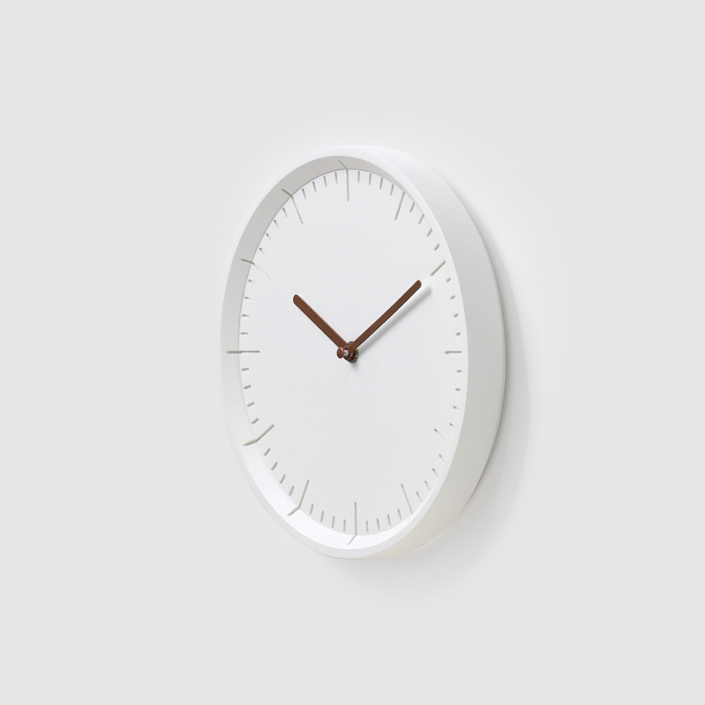 METER Natural B. | Black H. wall clock