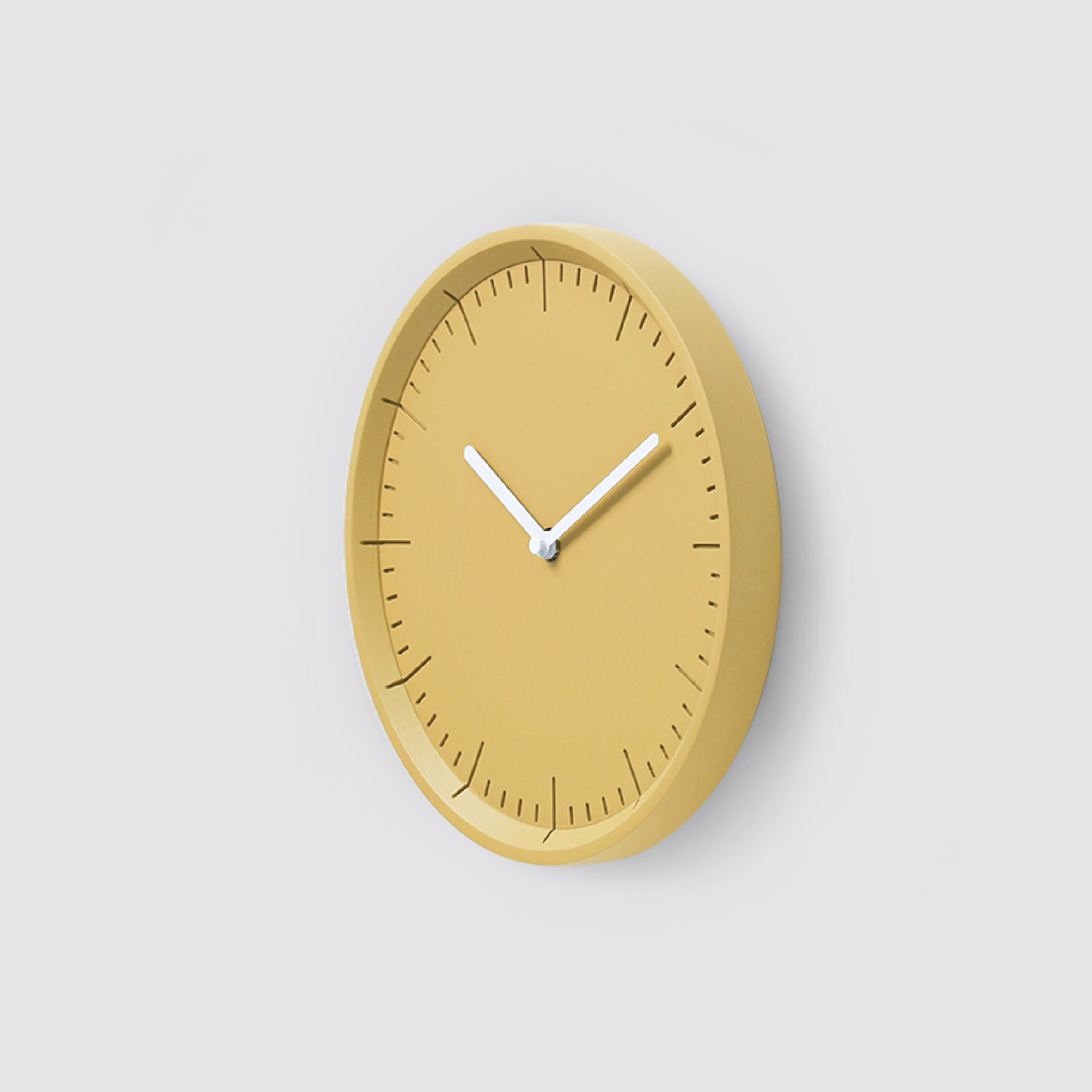 METER Natural B. | Black H. wall clock