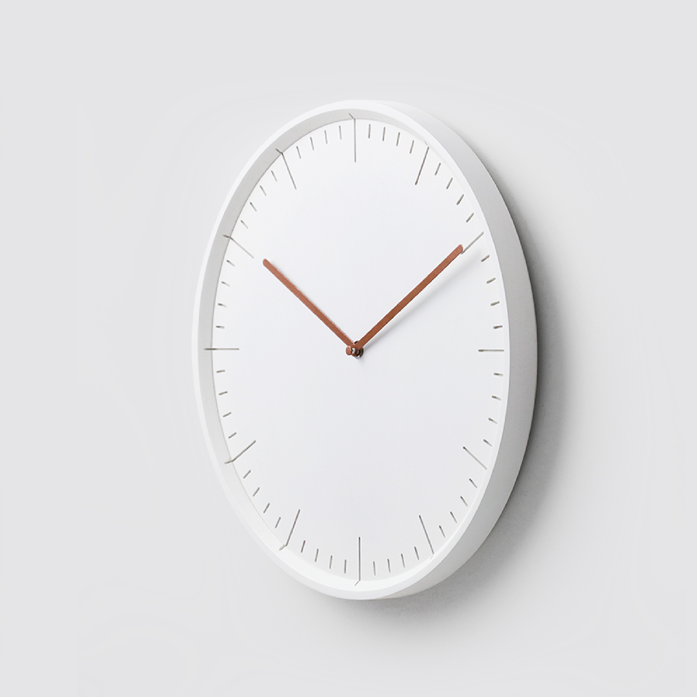 METER 38 Natural B. | Black H. wall clock