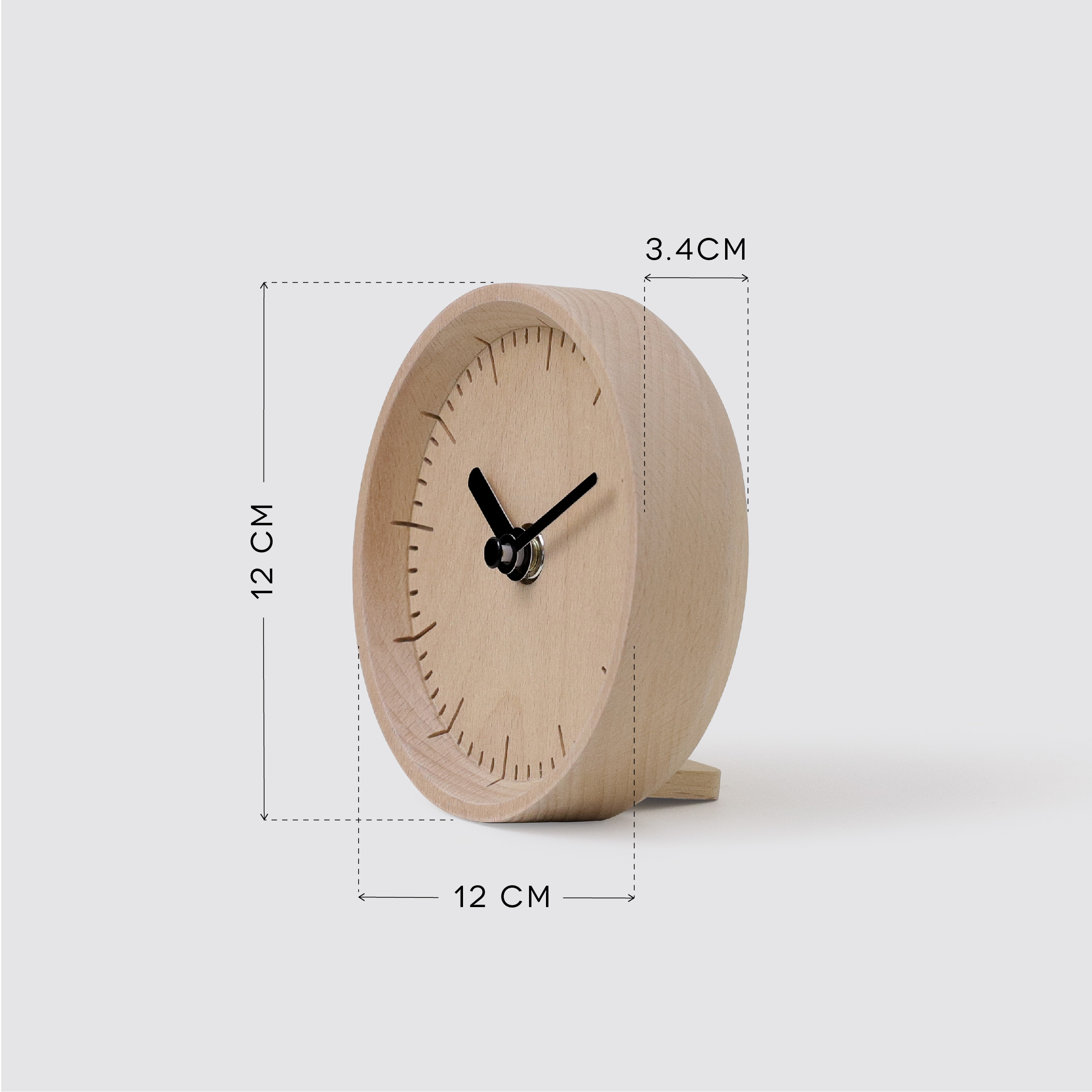 MILLI 12 cm table & wall clock