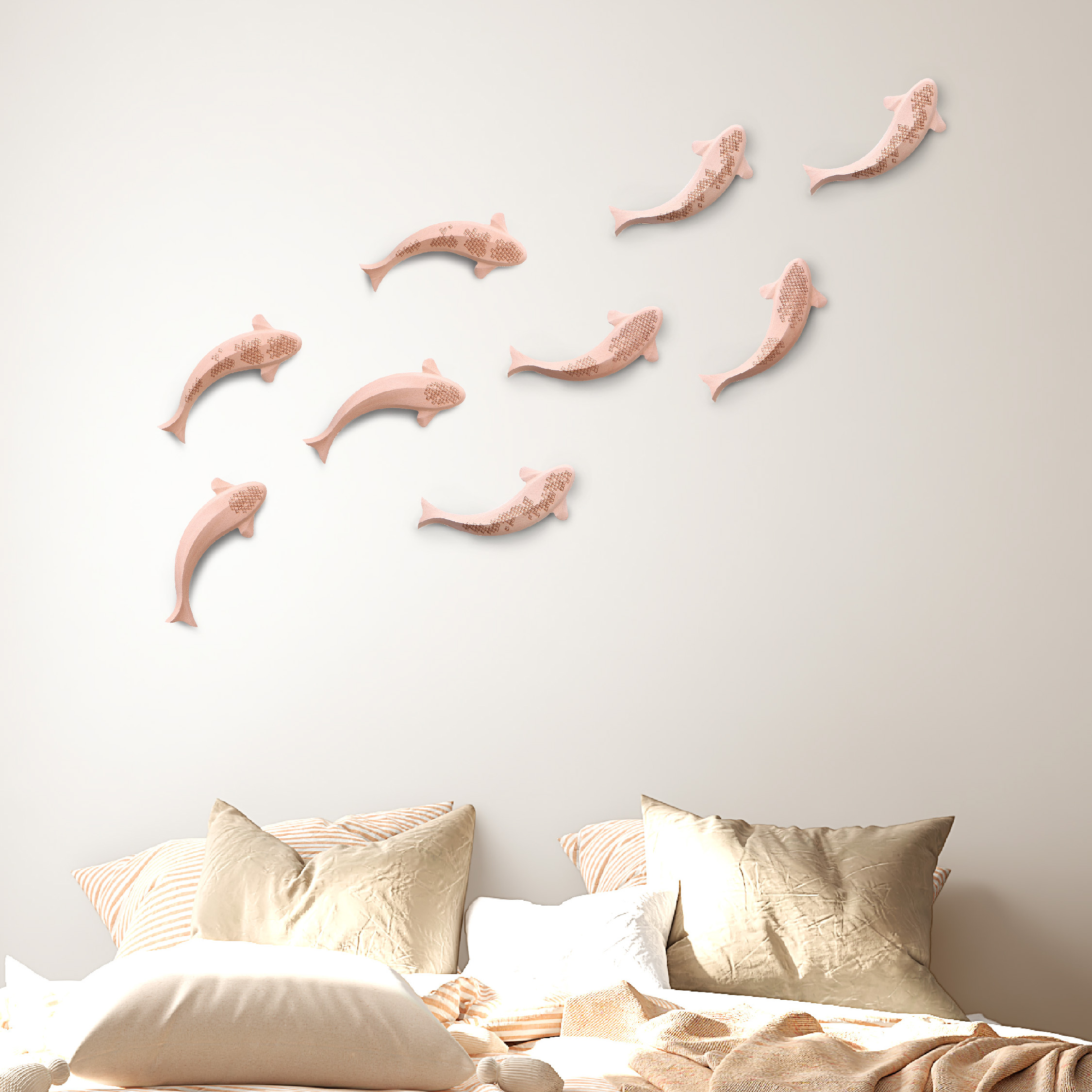 LI | 1pc | Fish wall decoration