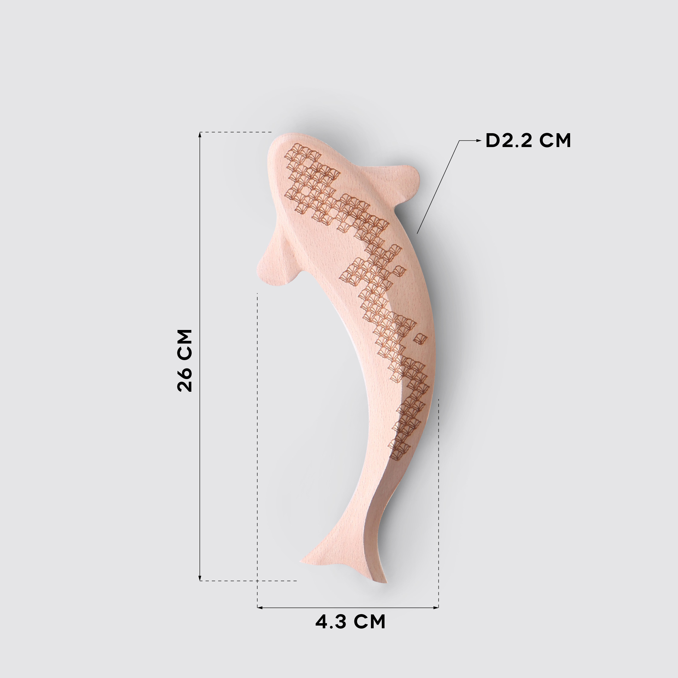 LI | 1pc | Fish wall decoration
