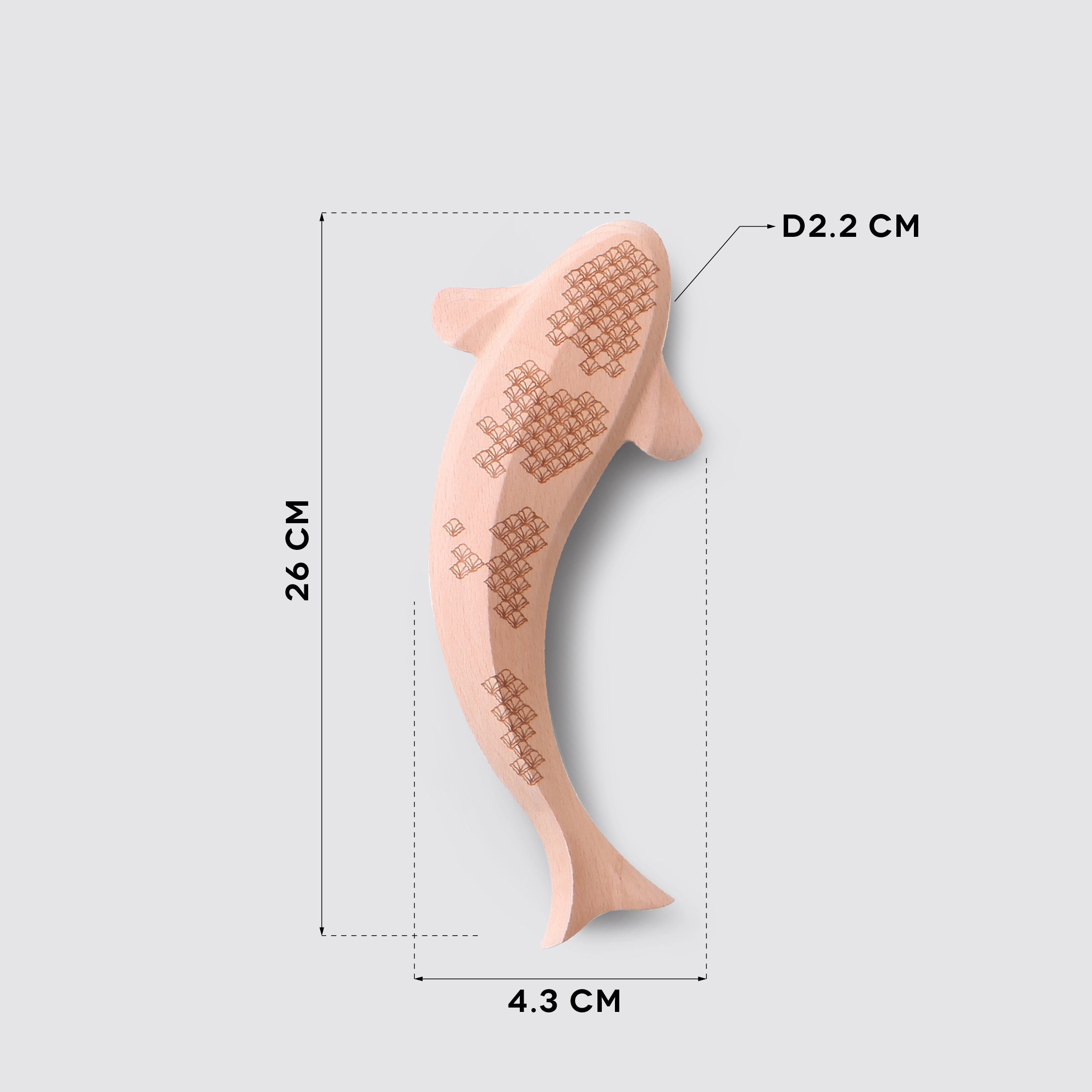 LI | 1pc | Fish wall decoration