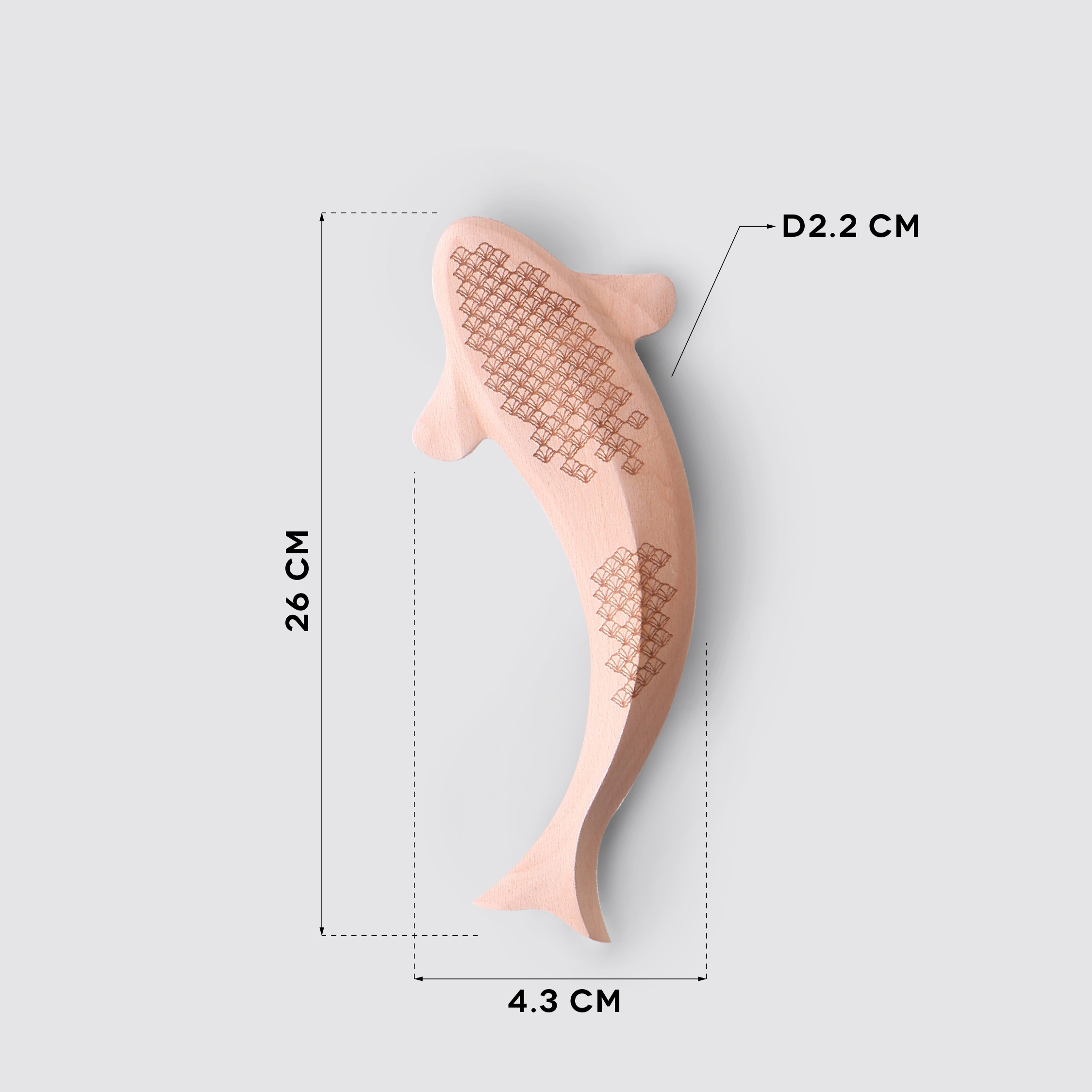 LI | 1pc | Fish wall decoration