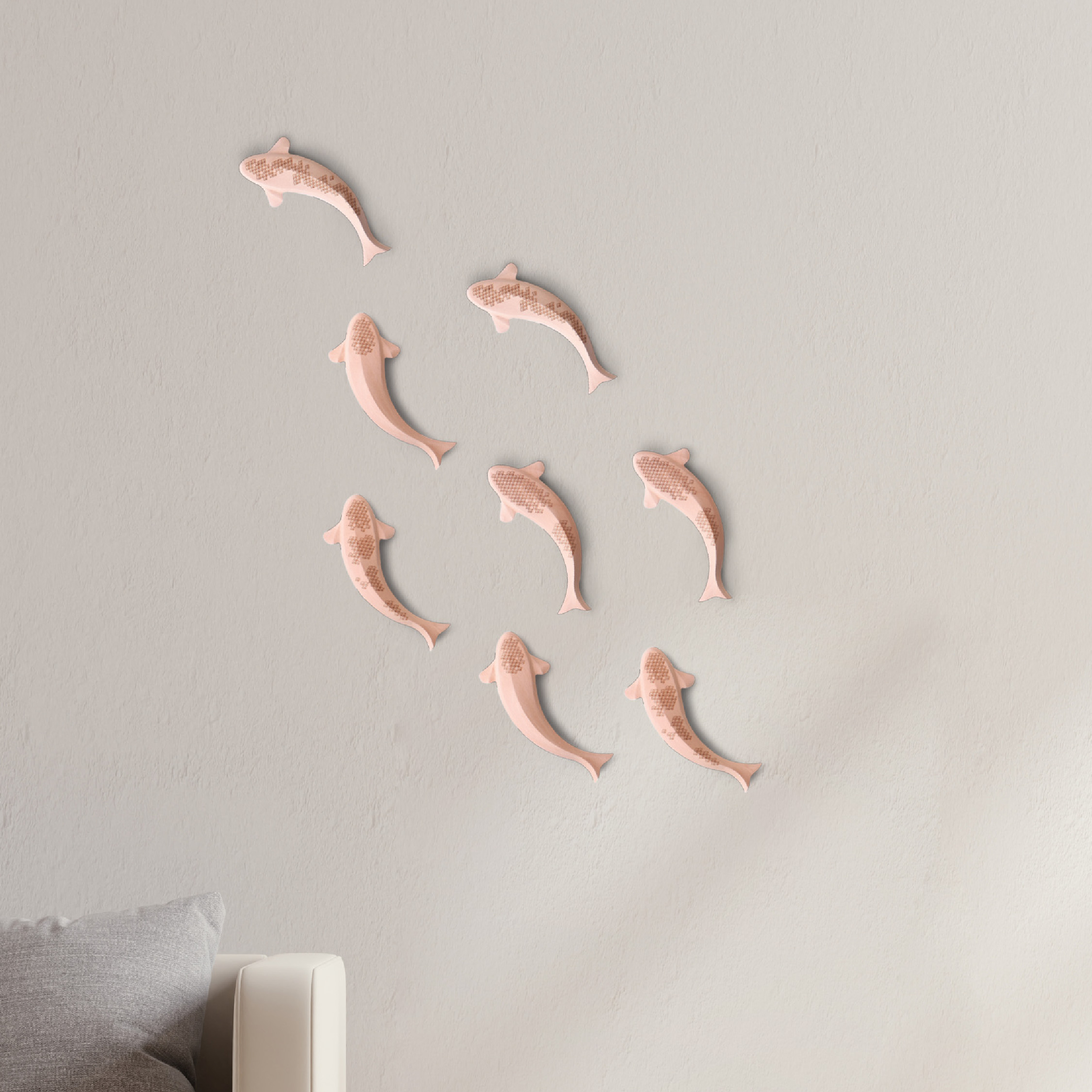 LI | 1pc | Fish wall decoration