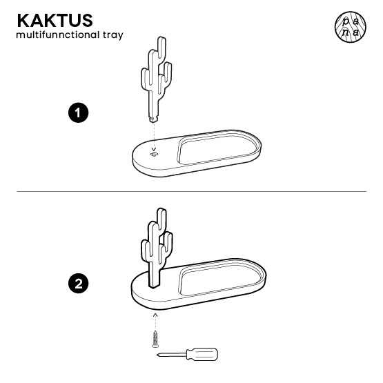 KAKTUS Accessory Organizer Tray