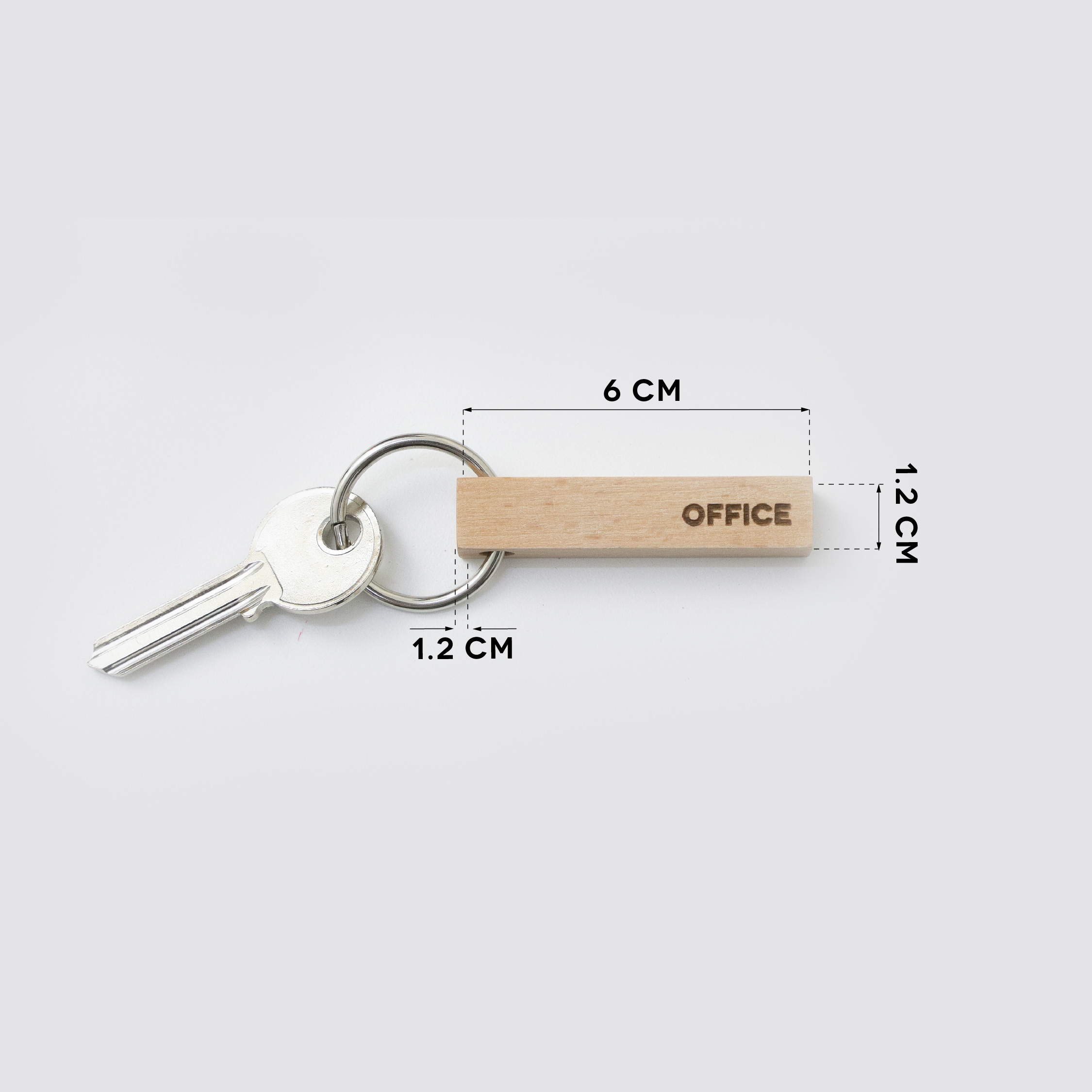 STICC-OFFICE wooden keyring