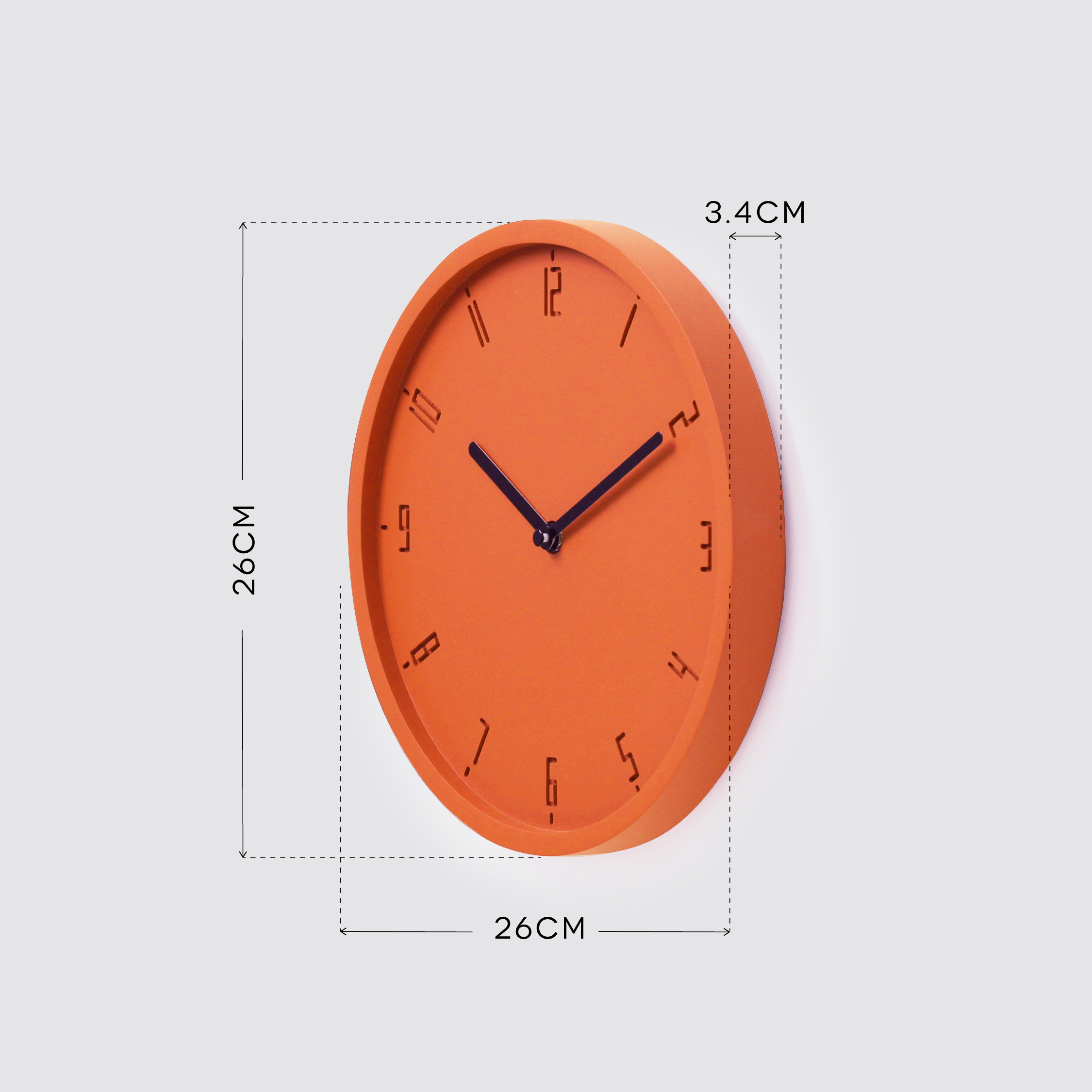TIMY-C 26 cm wall clock