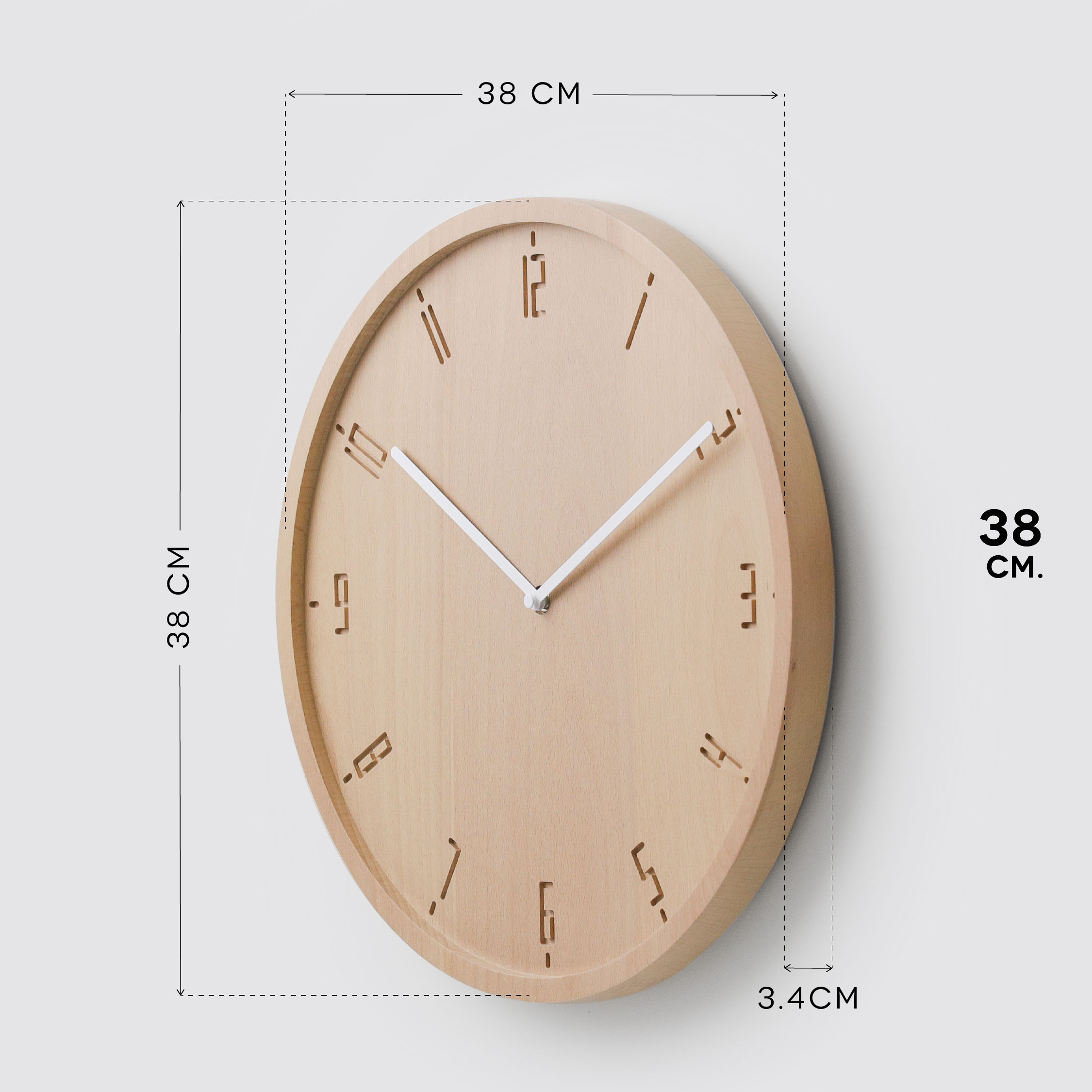 TIMY-C 38 wall clock