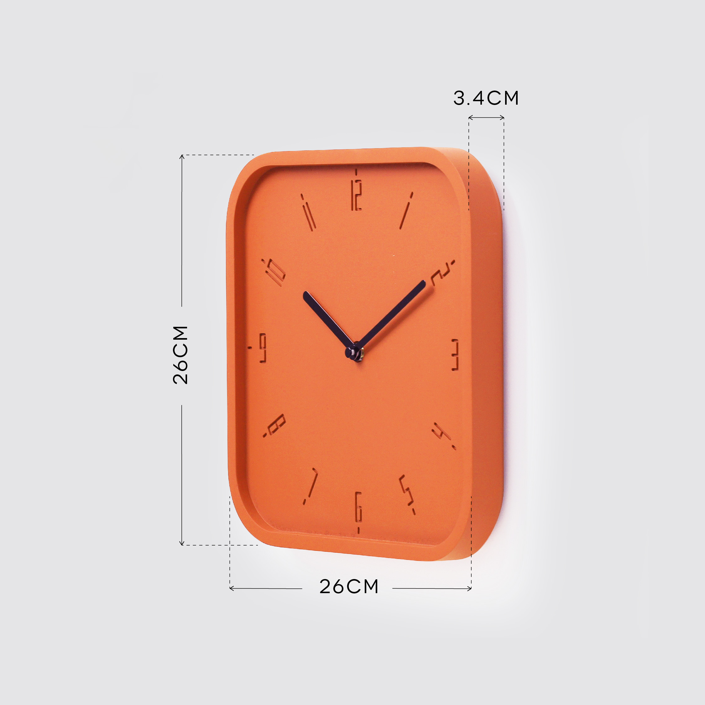 TIMY-S 26 cm wall clock