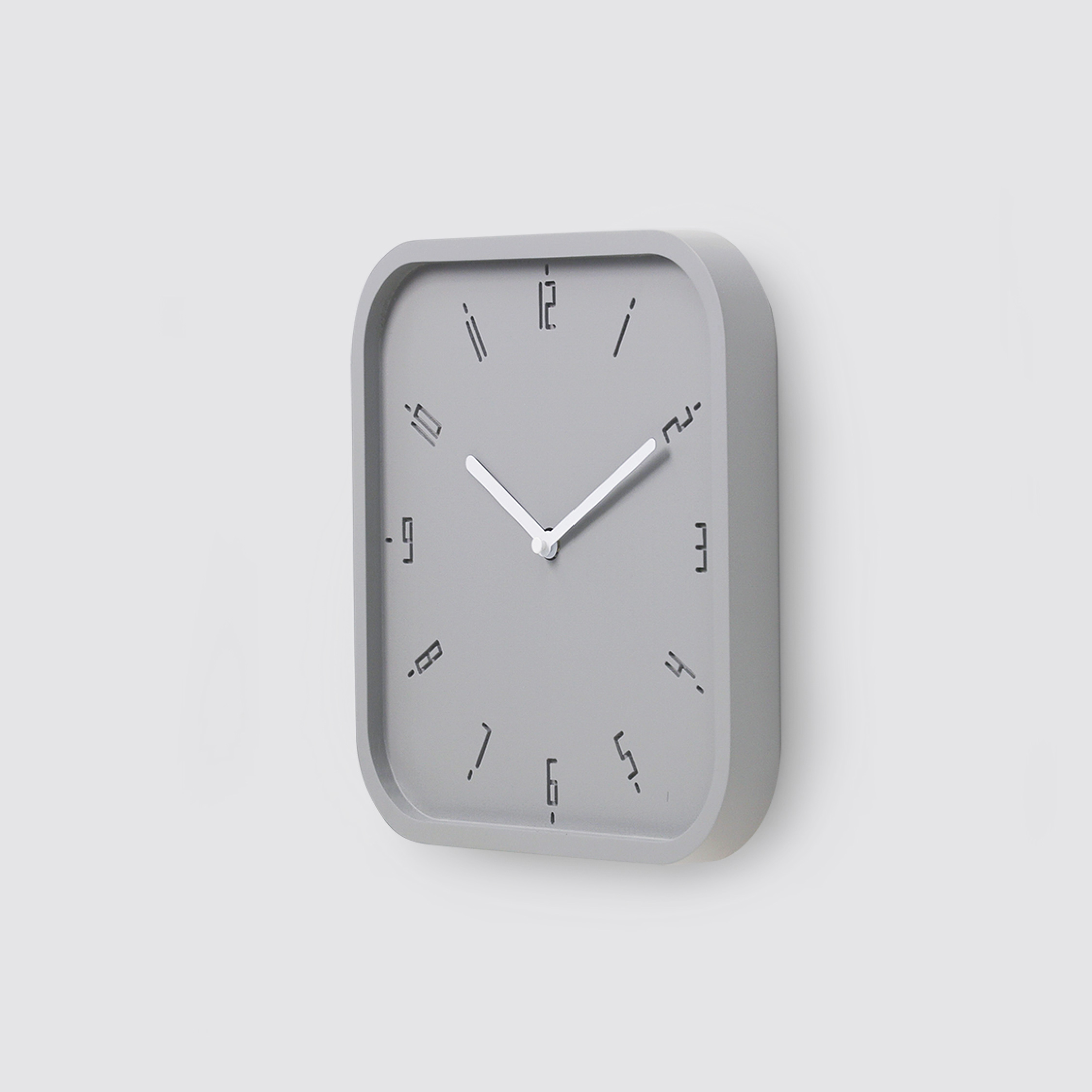 TIMY-S-Natural B. | Black H. wall clock