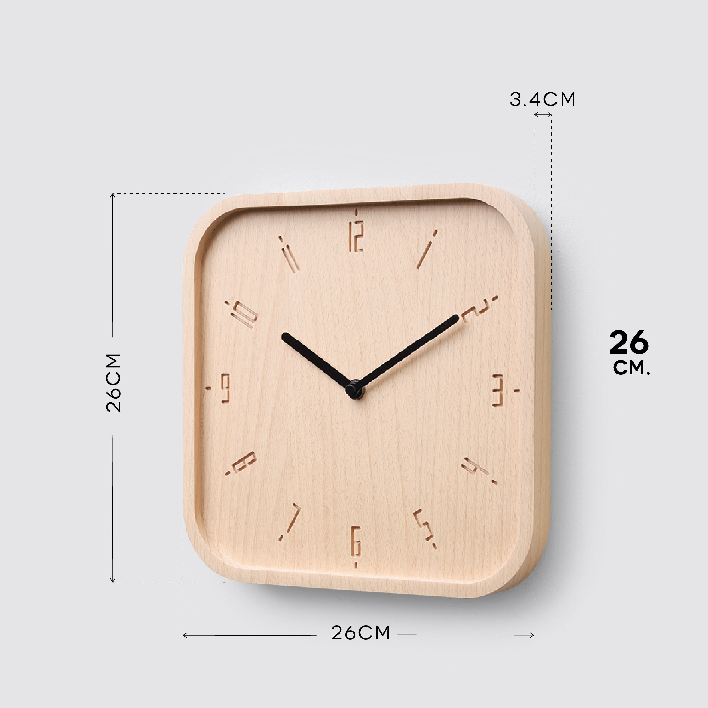 TIMY-S 26 wall clock