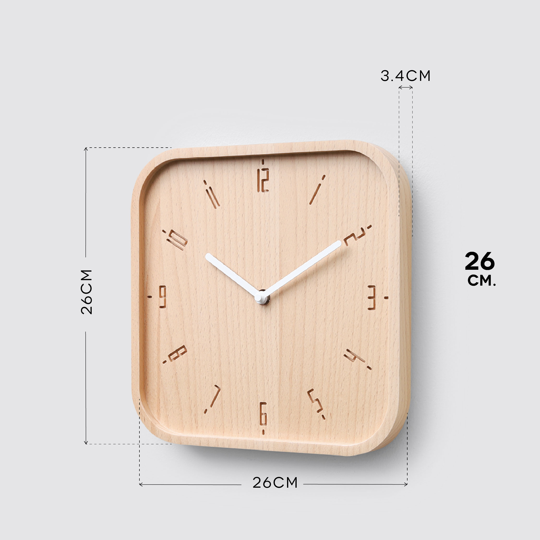 TIMY-S 26 wall clock