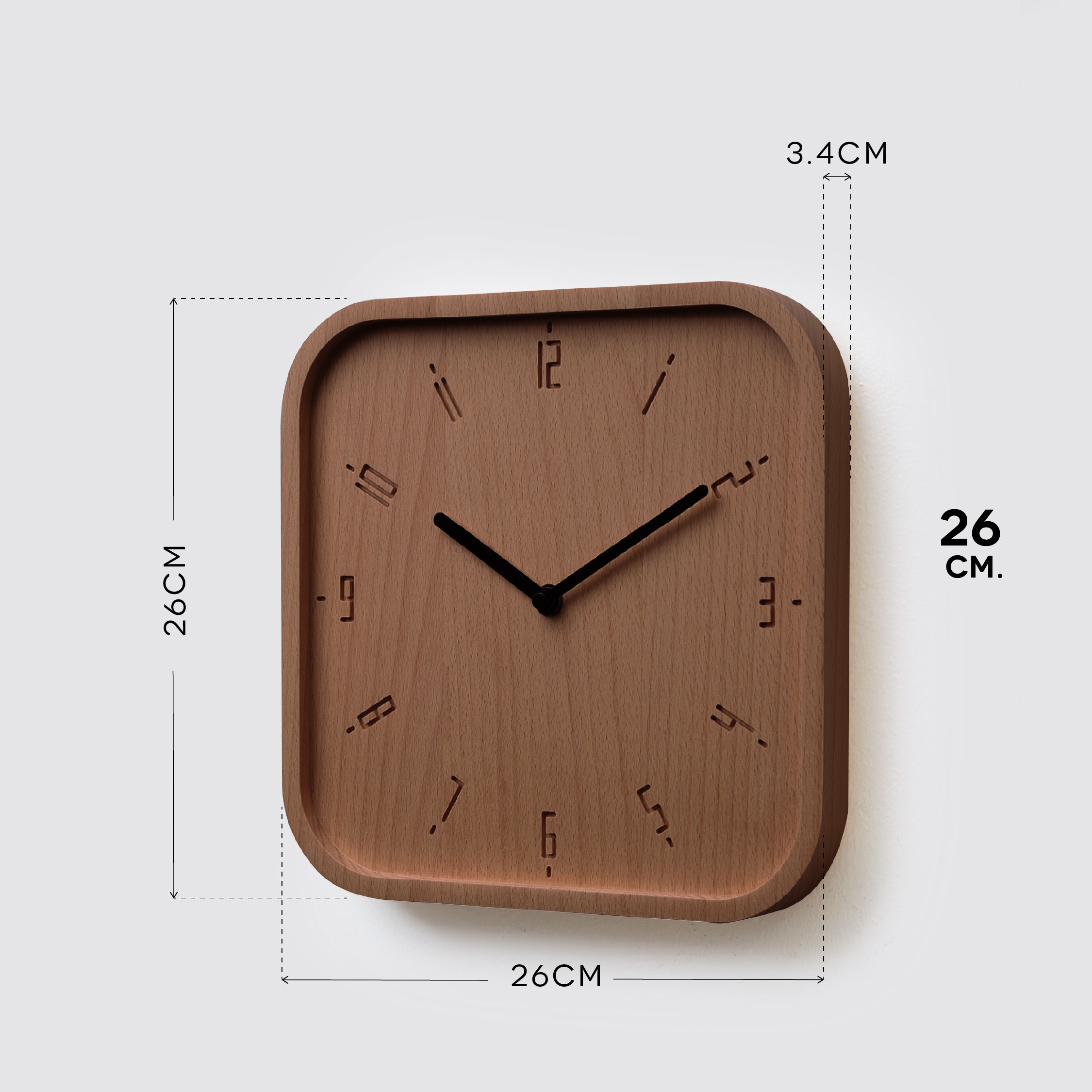 TIMY-S 26 wall clock