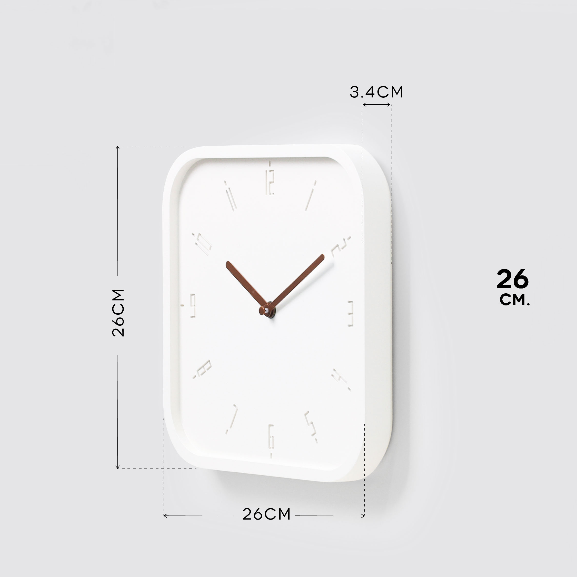 TIMY-S 26 wall clock