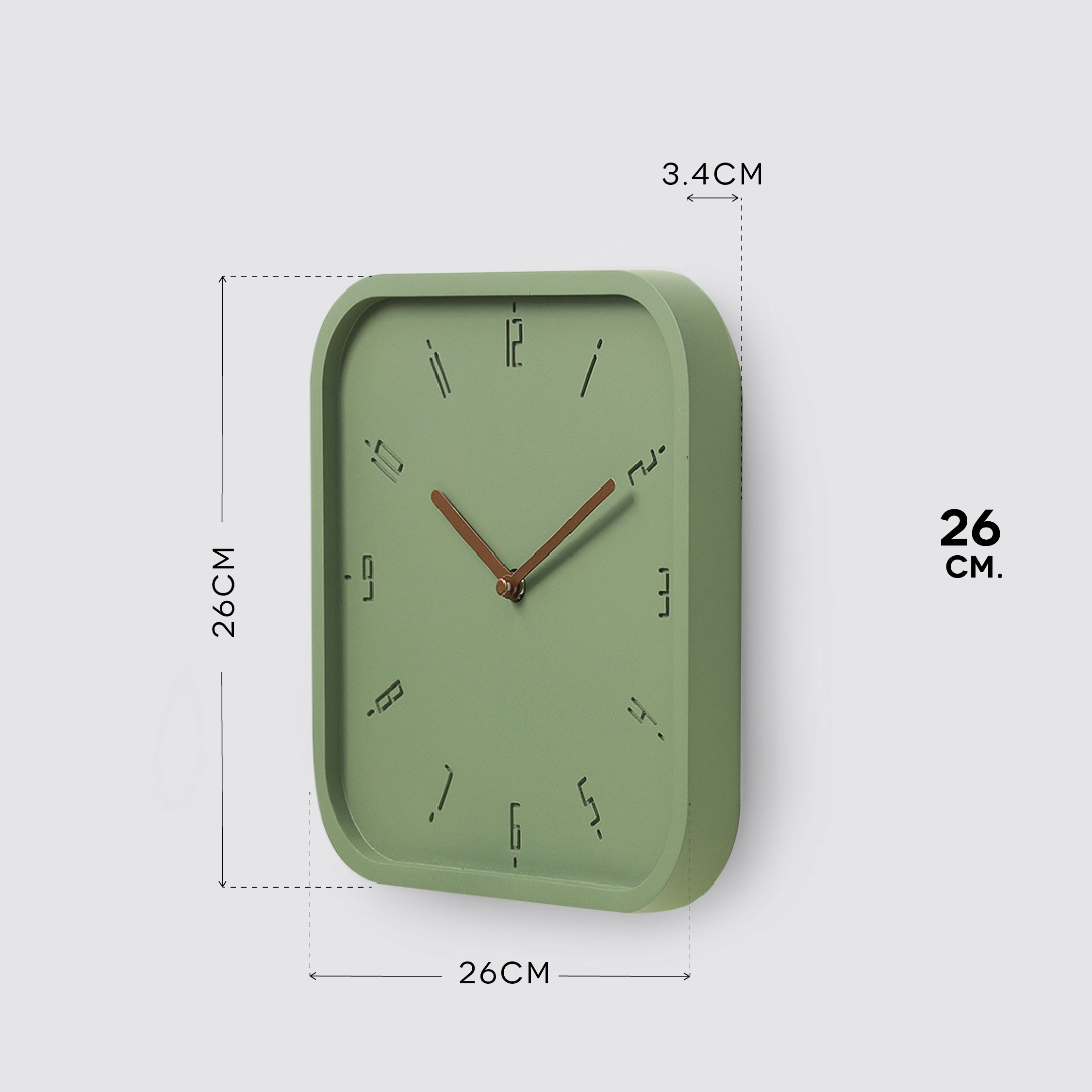 TIMY-S 26 wall clock