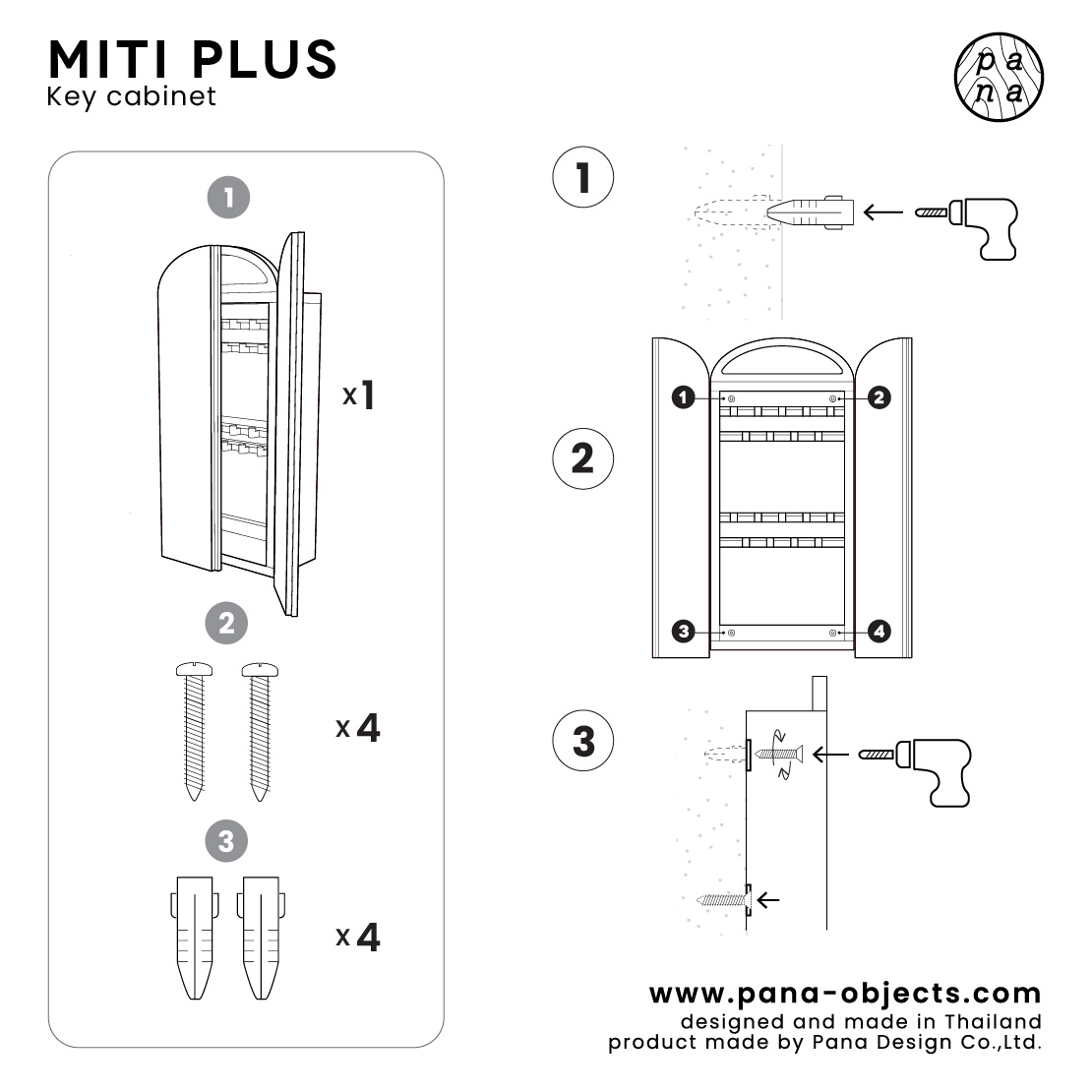 Miti - Key cabinet