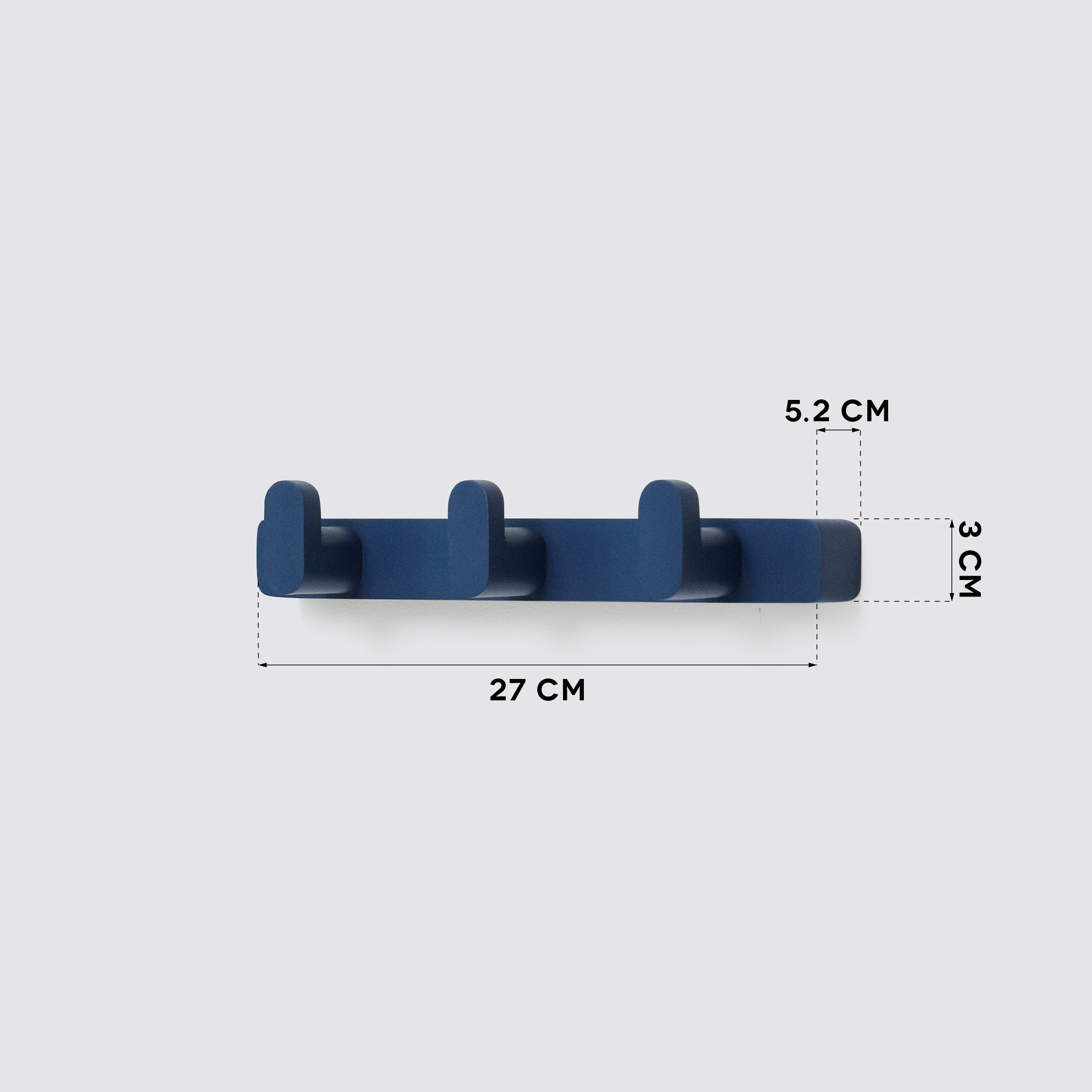 HAB-set 3 Wall Mounted Hanger