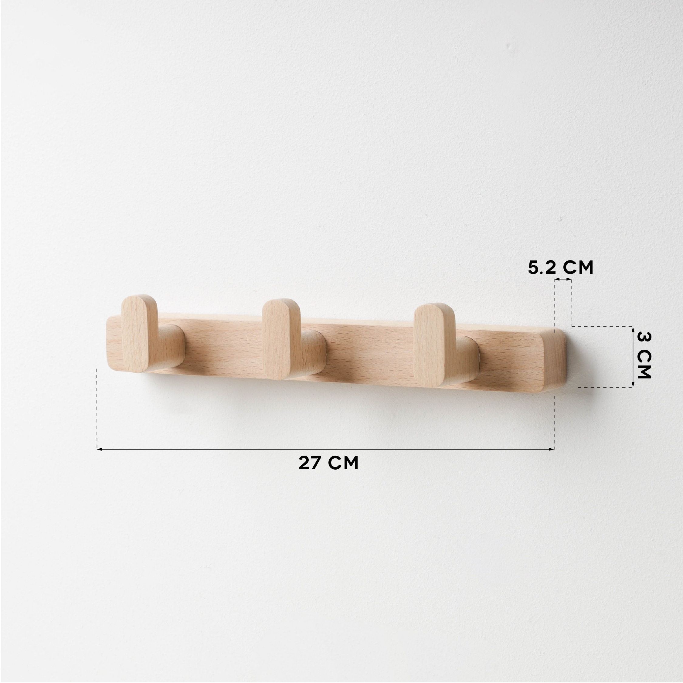 HAB-set 3 Wall Mounted Hanger