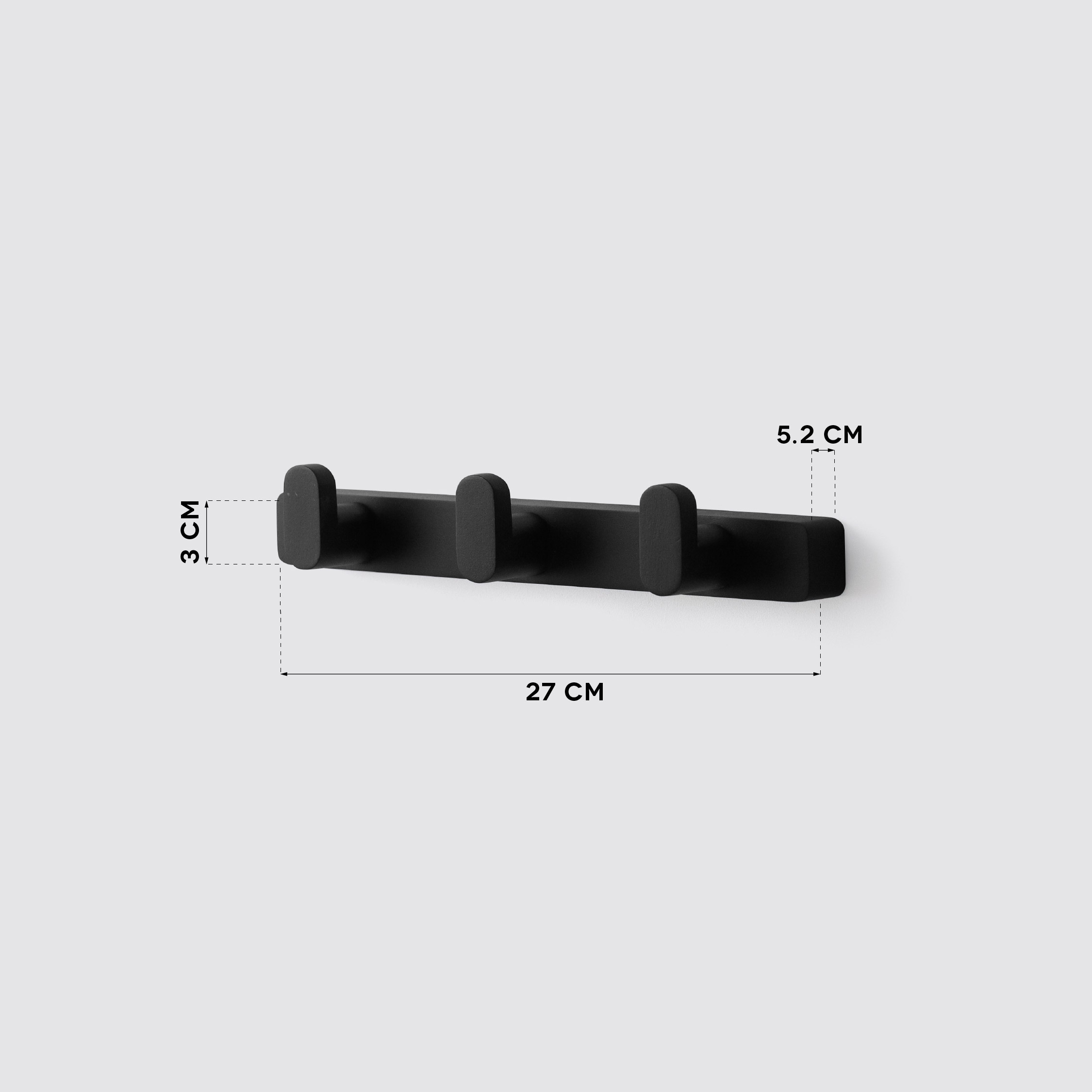 HAB SET 3 Wall Mounted Hanger
