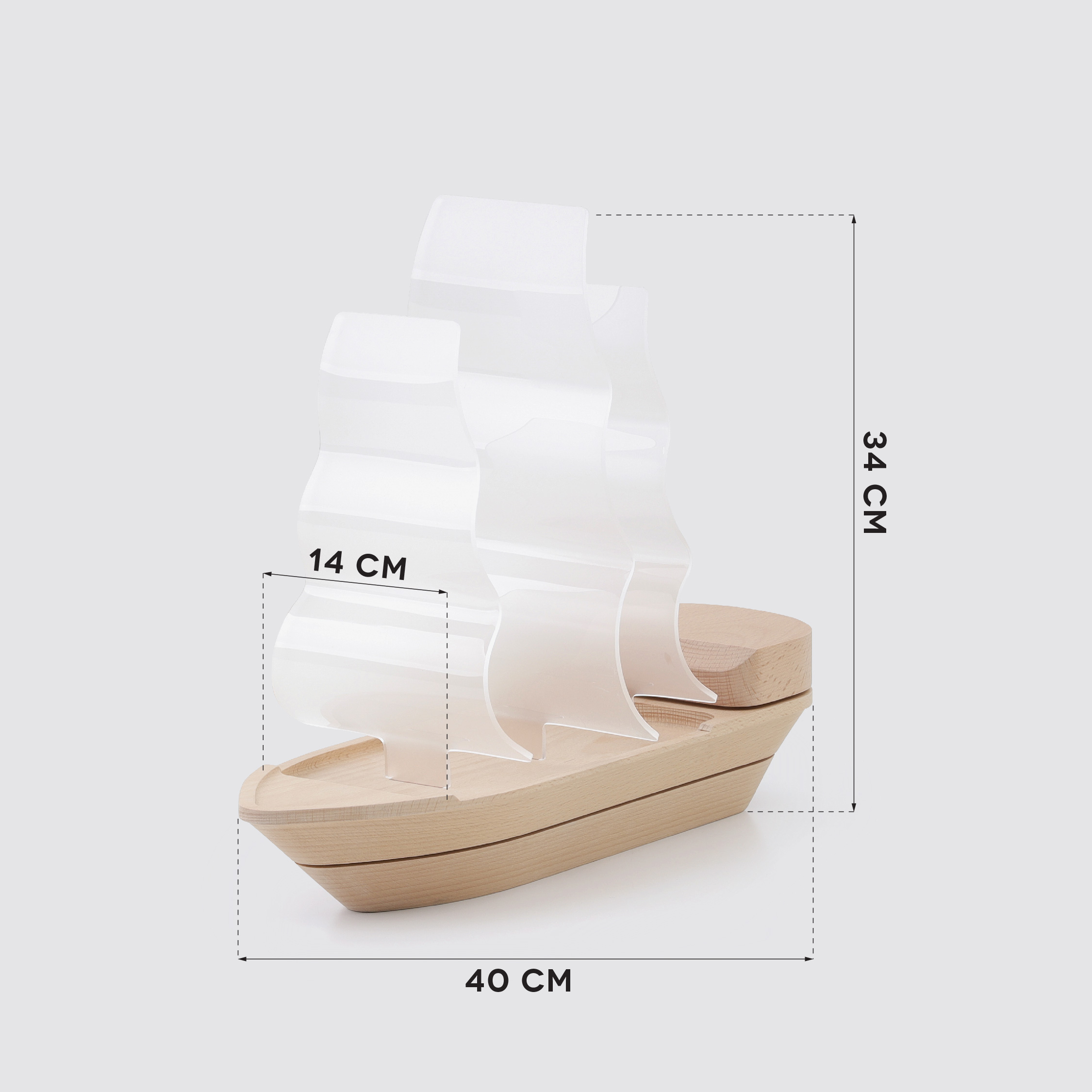 LIAO - (The Sailing Ship Statue) feng shui decoration