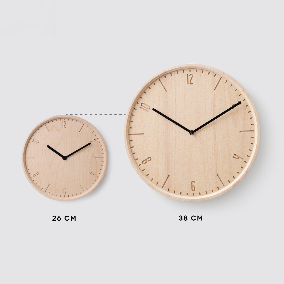 COBY-W 38 cm wall clock