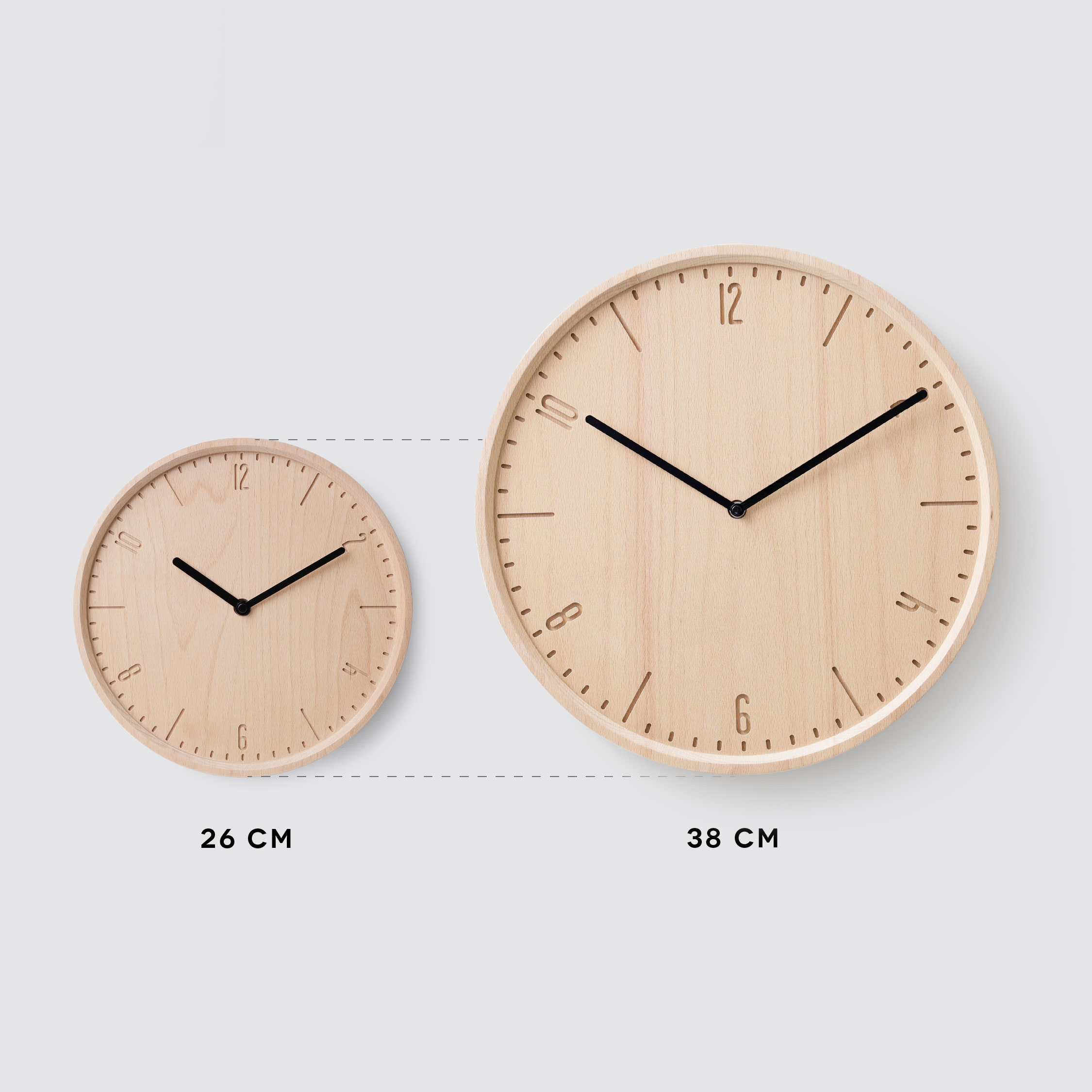 COBY-W 38 wall clock