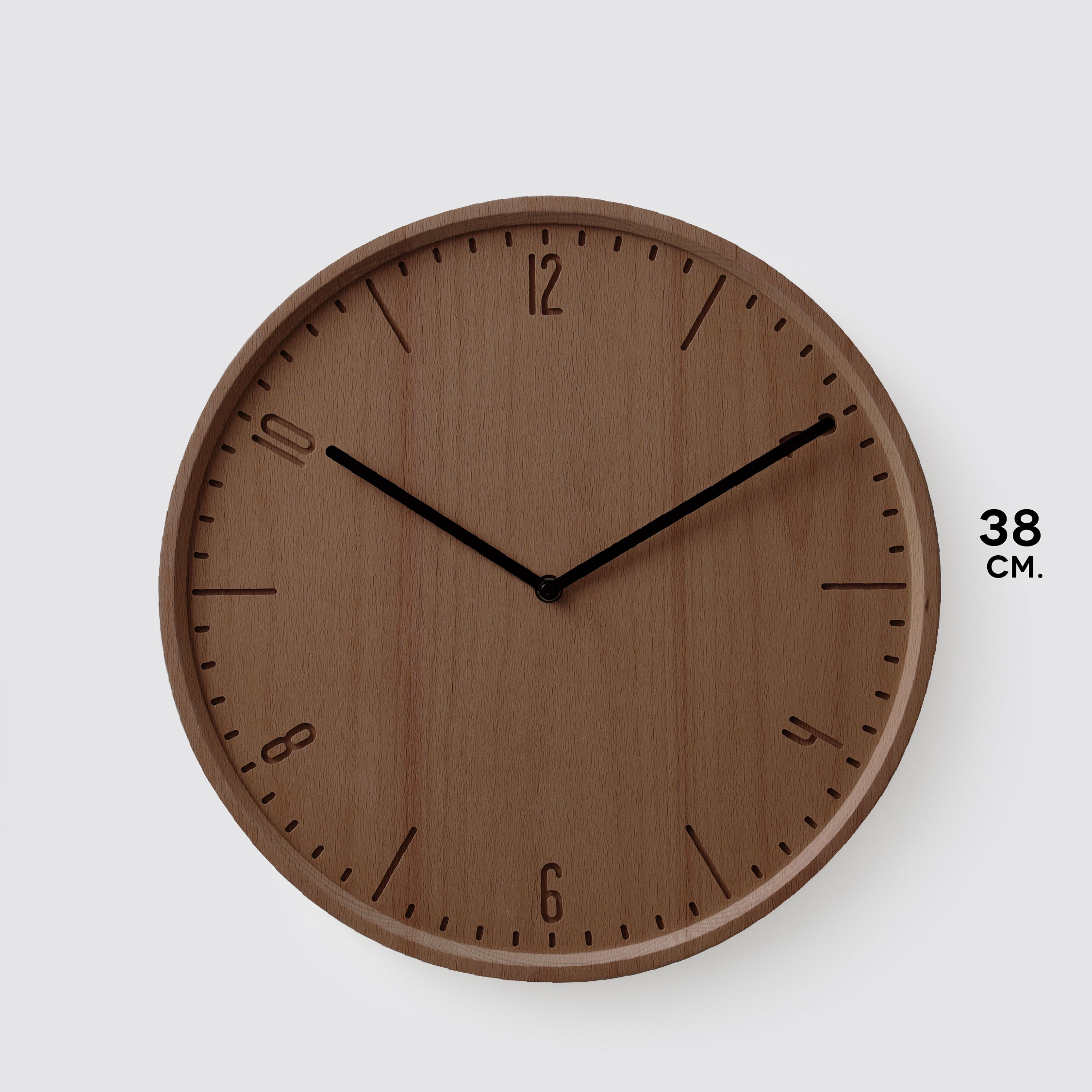 COBY-W 38 wall clock