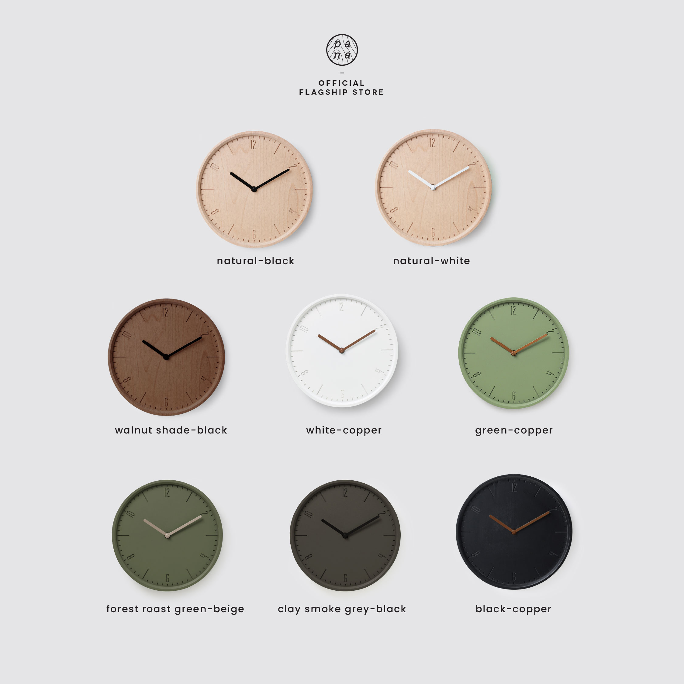 COBY-W 26 wall clock