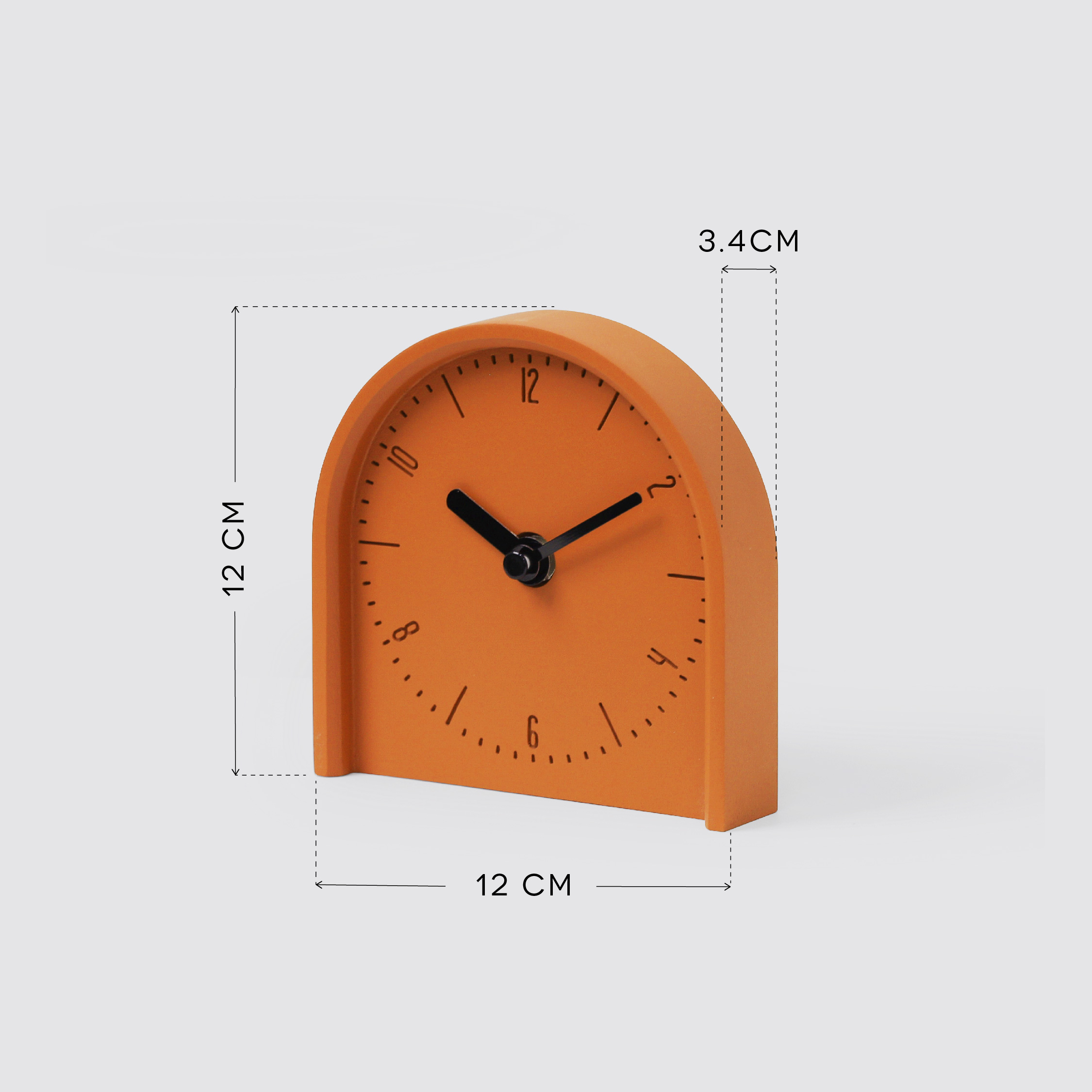 COBY-T 12 cm table & wall clock