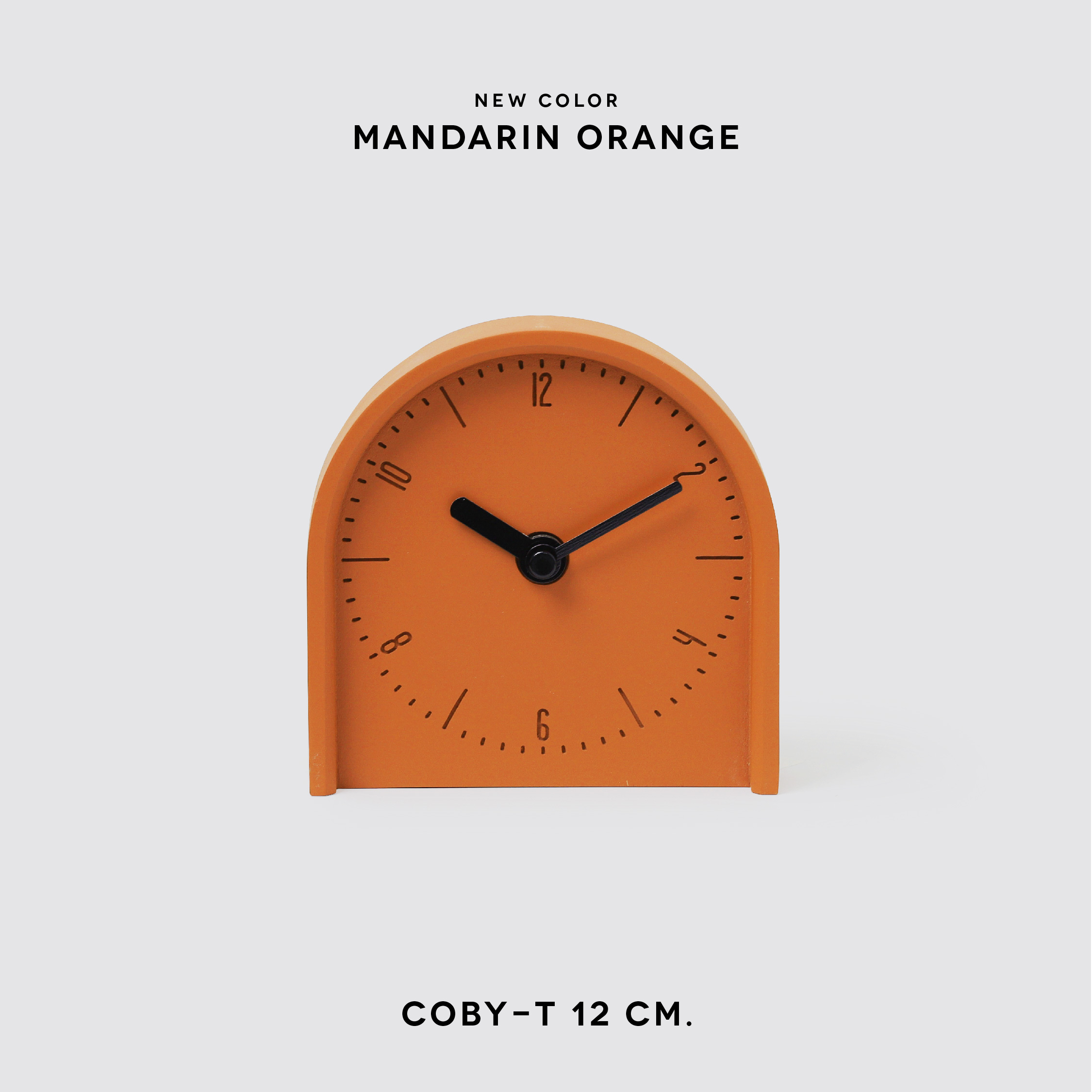 COBY-T 12 cm table & wall clock