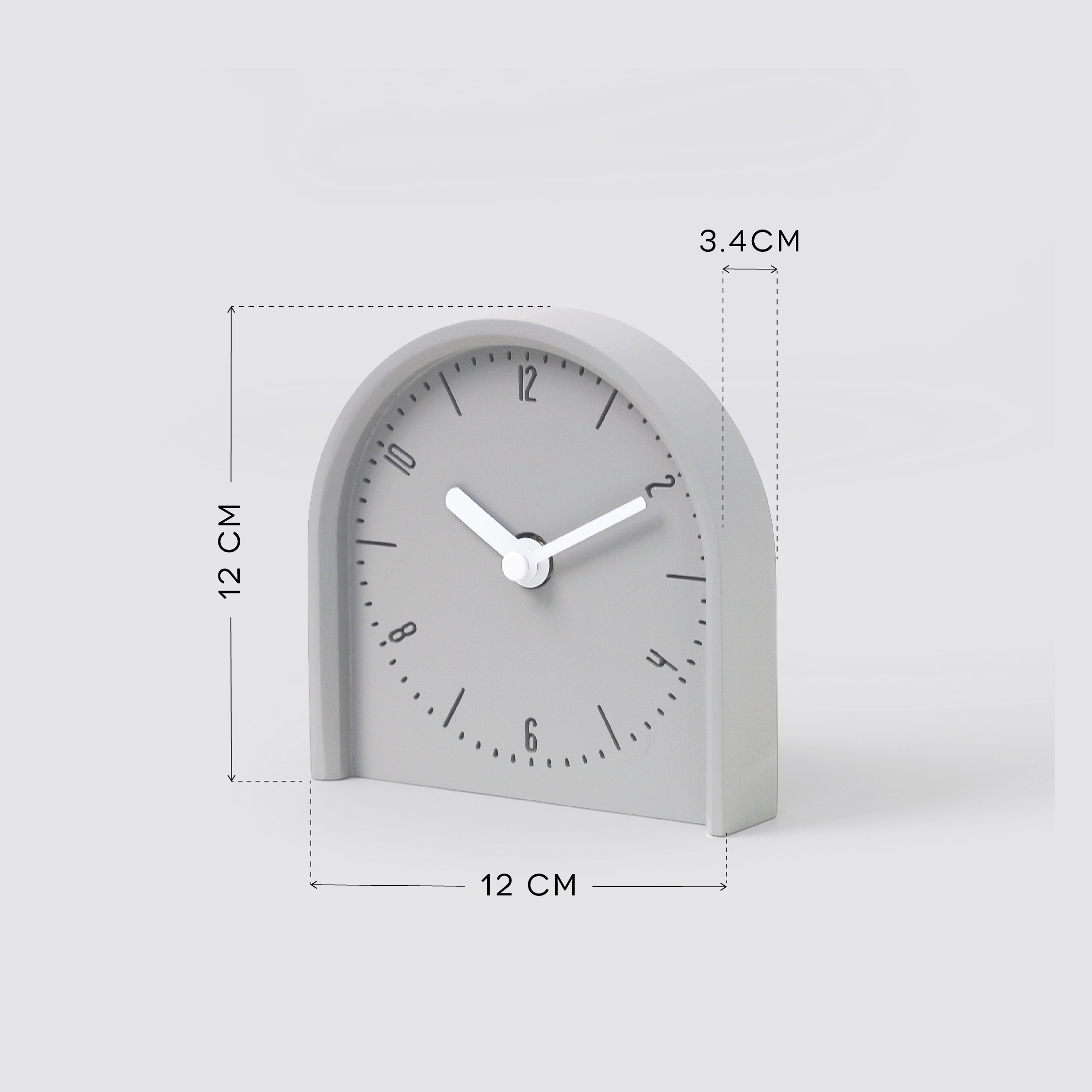 COBY-T 12 cm table & wall clock