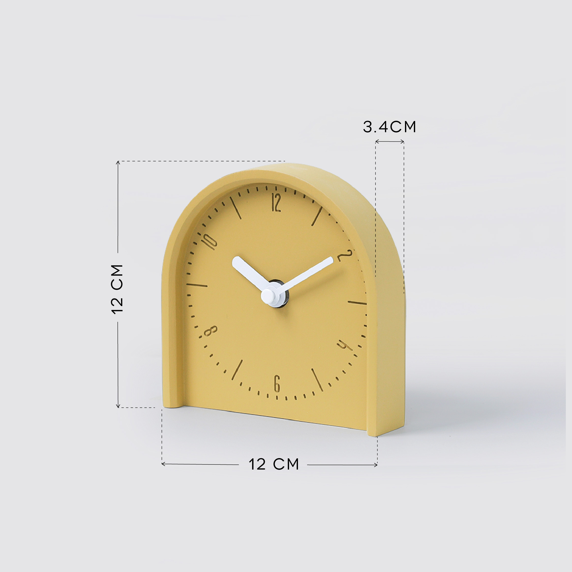 COBY-T 12 cm table & wall clock