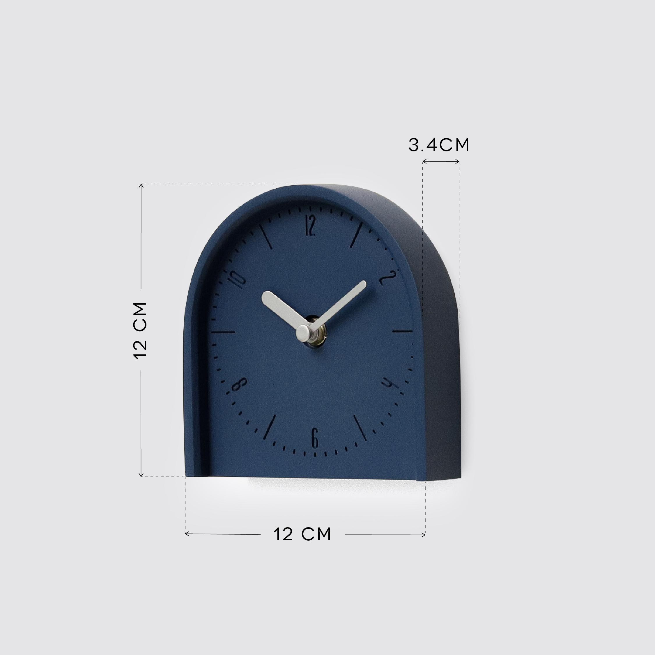 COBY-T 12 cm table & wall clock
