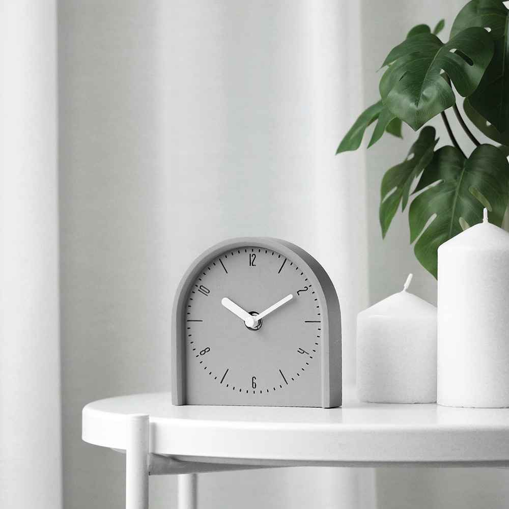 COBY-T 12 cm table & wall clock