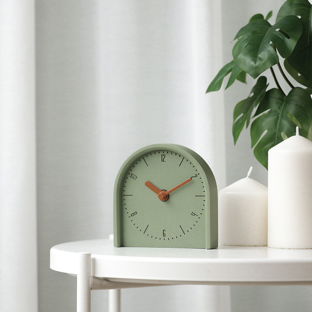 COBY-T 12 cm table & wall clock