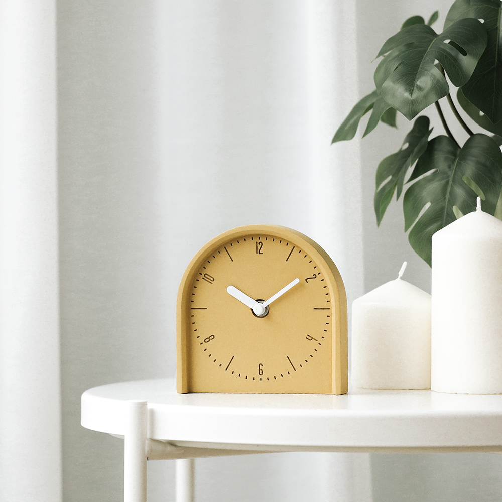 COBY-T 12 cm table & wall clock