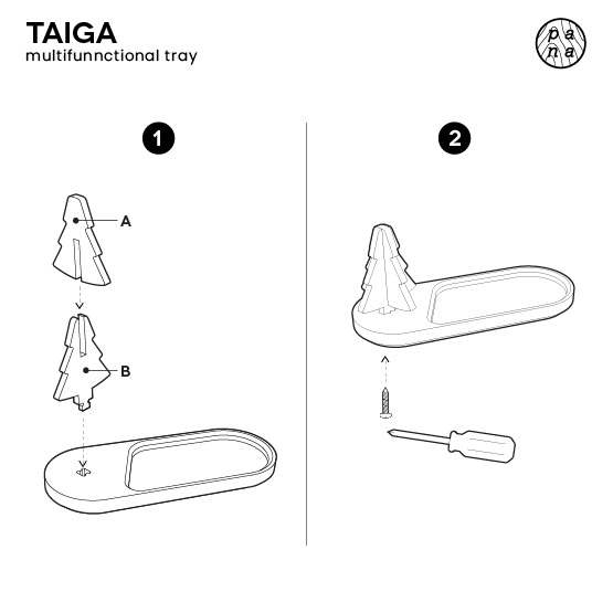 Taiga X'mas tray