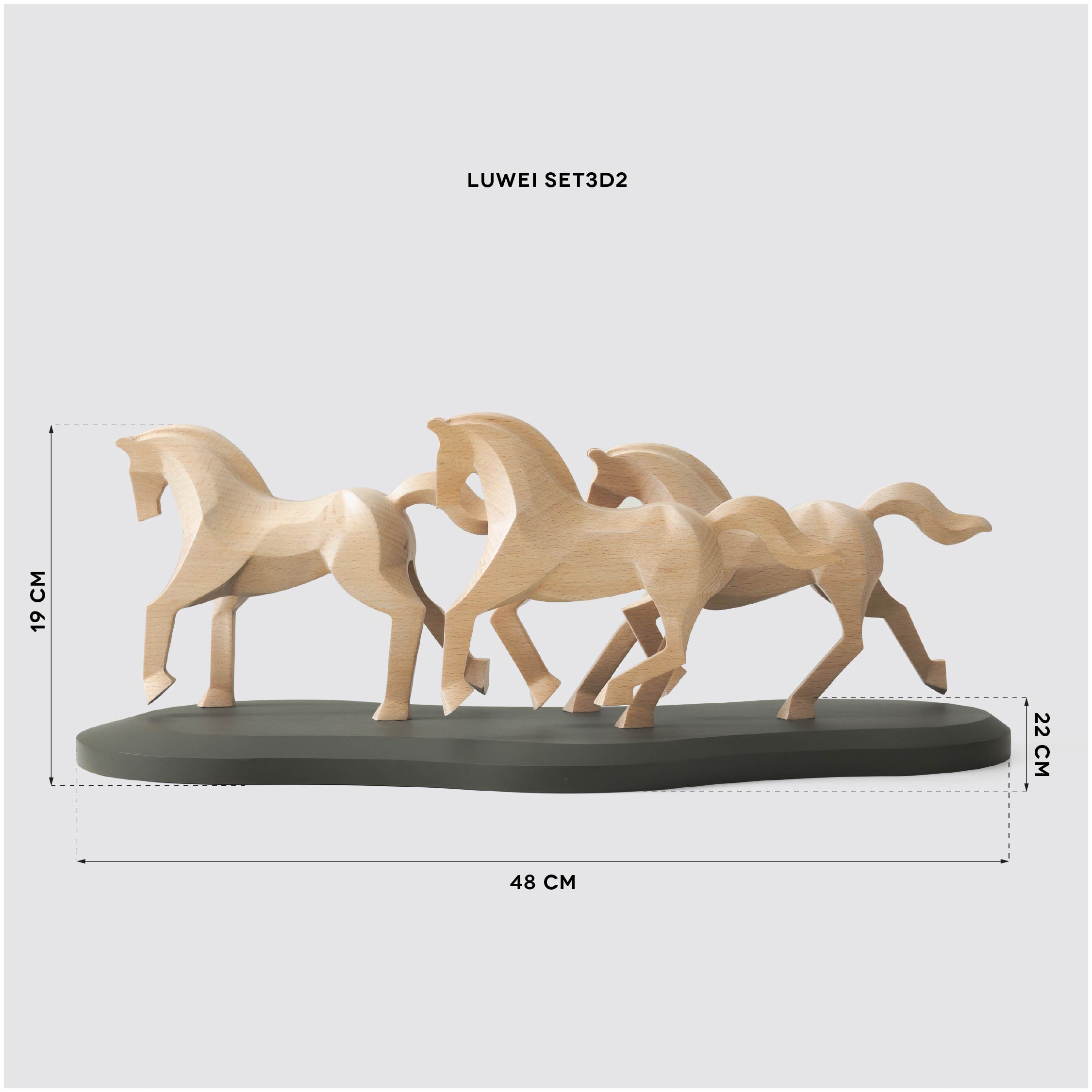 LUWEI horse sculpture